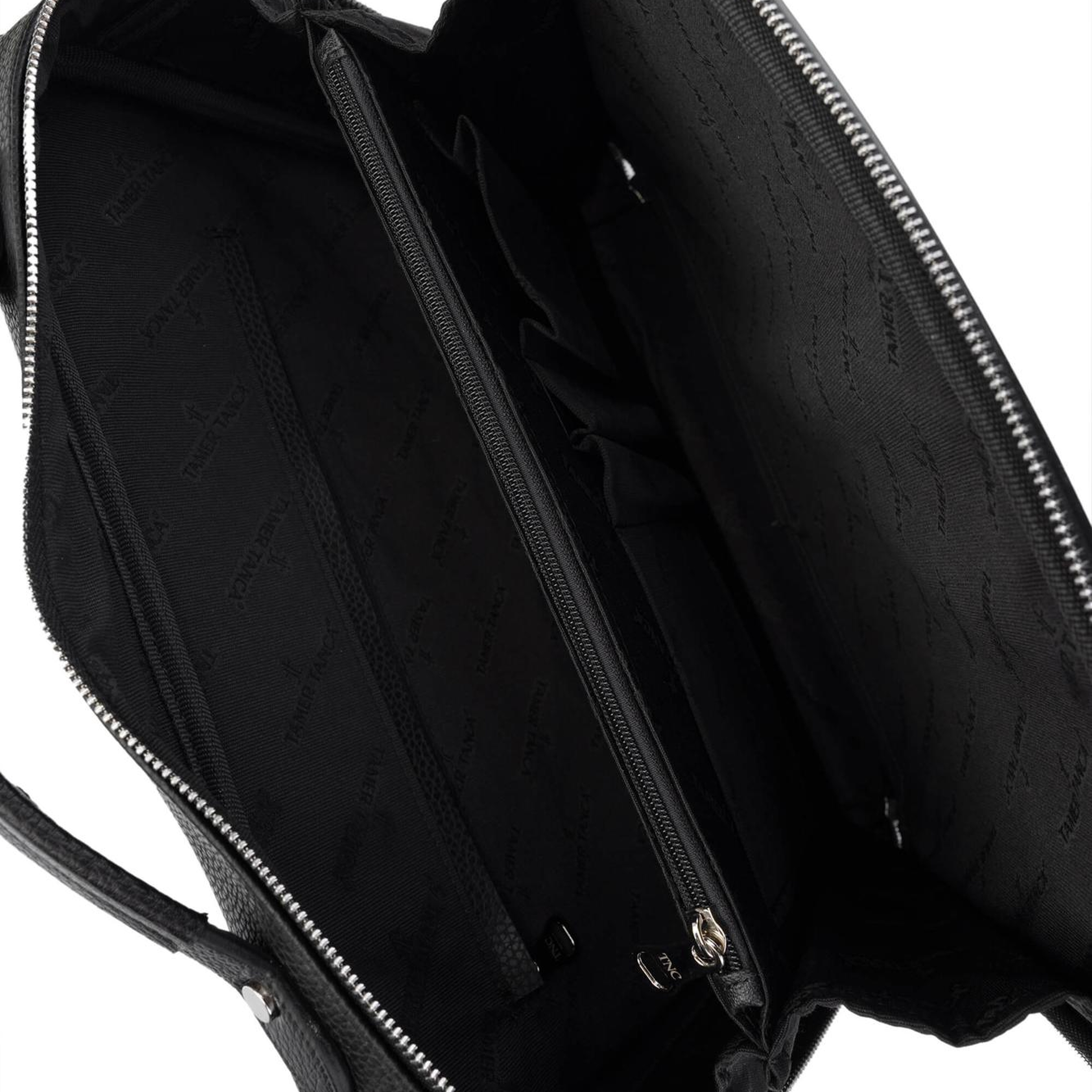 Tamer Tanca Erkek Vegan Siyah Floter Evrak Çantası