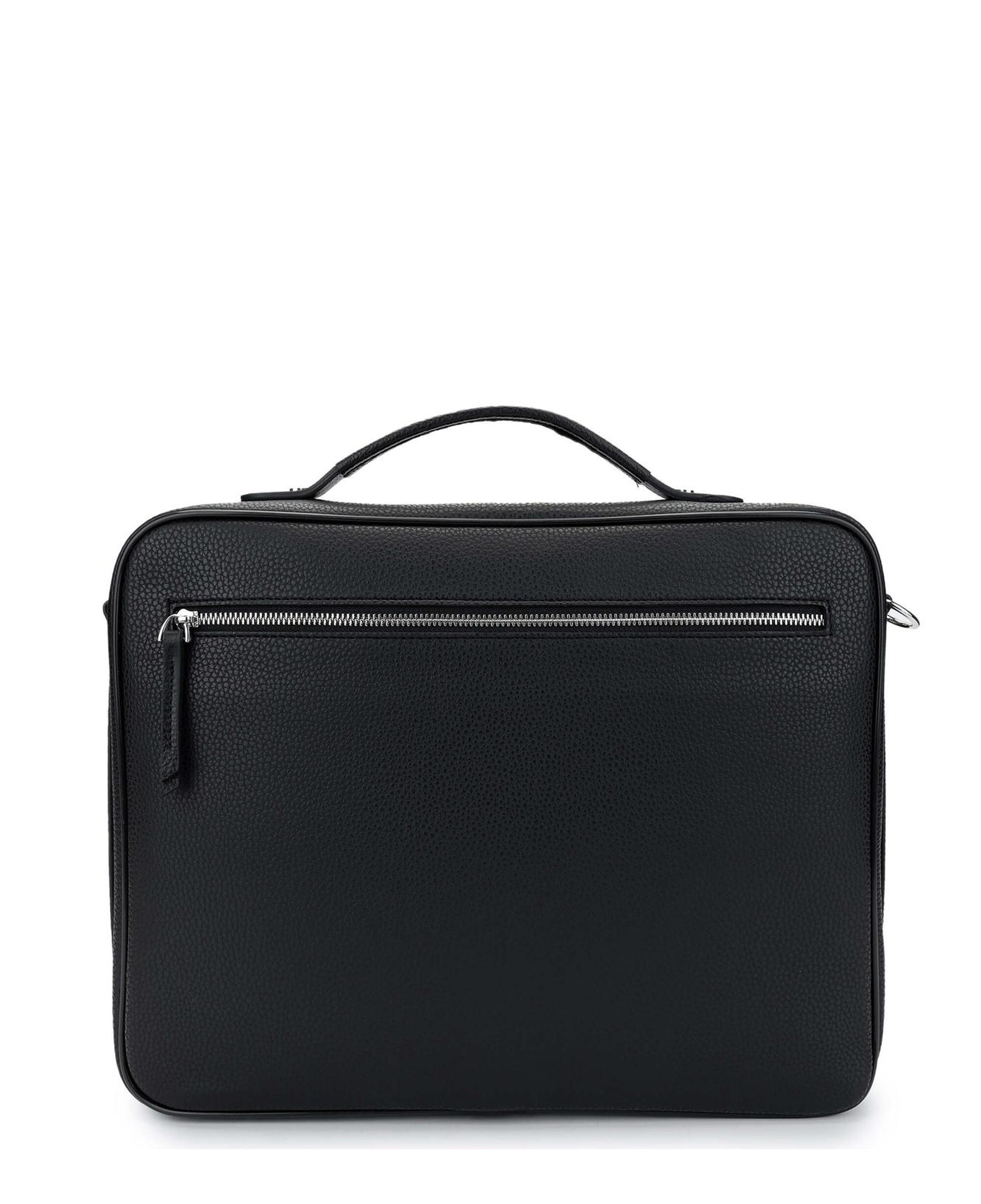 Tamer Tanca Erkek Vegan Siyah Floter Evrak Çantası