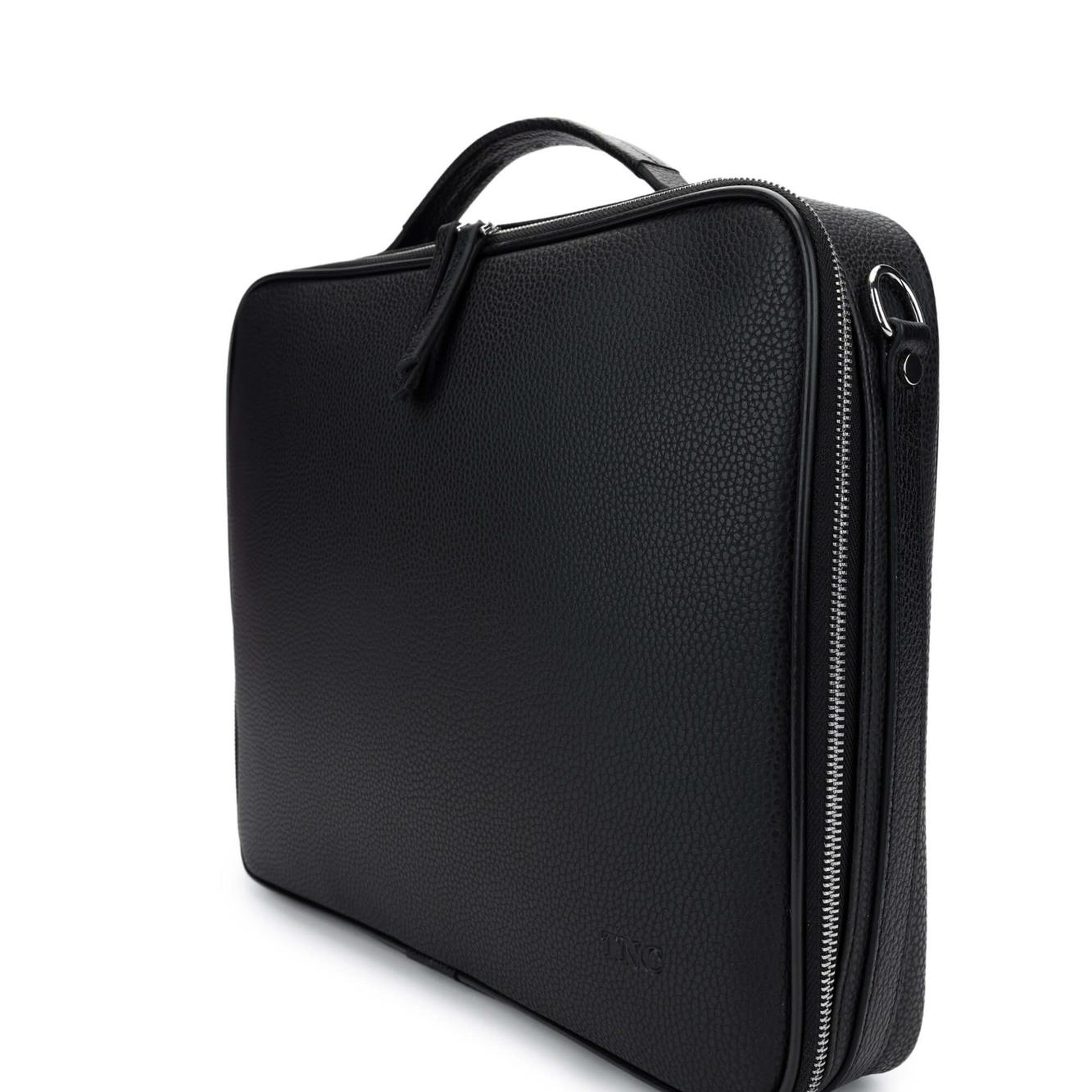 Tamer Tanca Erkek Vegan Siyah Floter Evrak Çantası