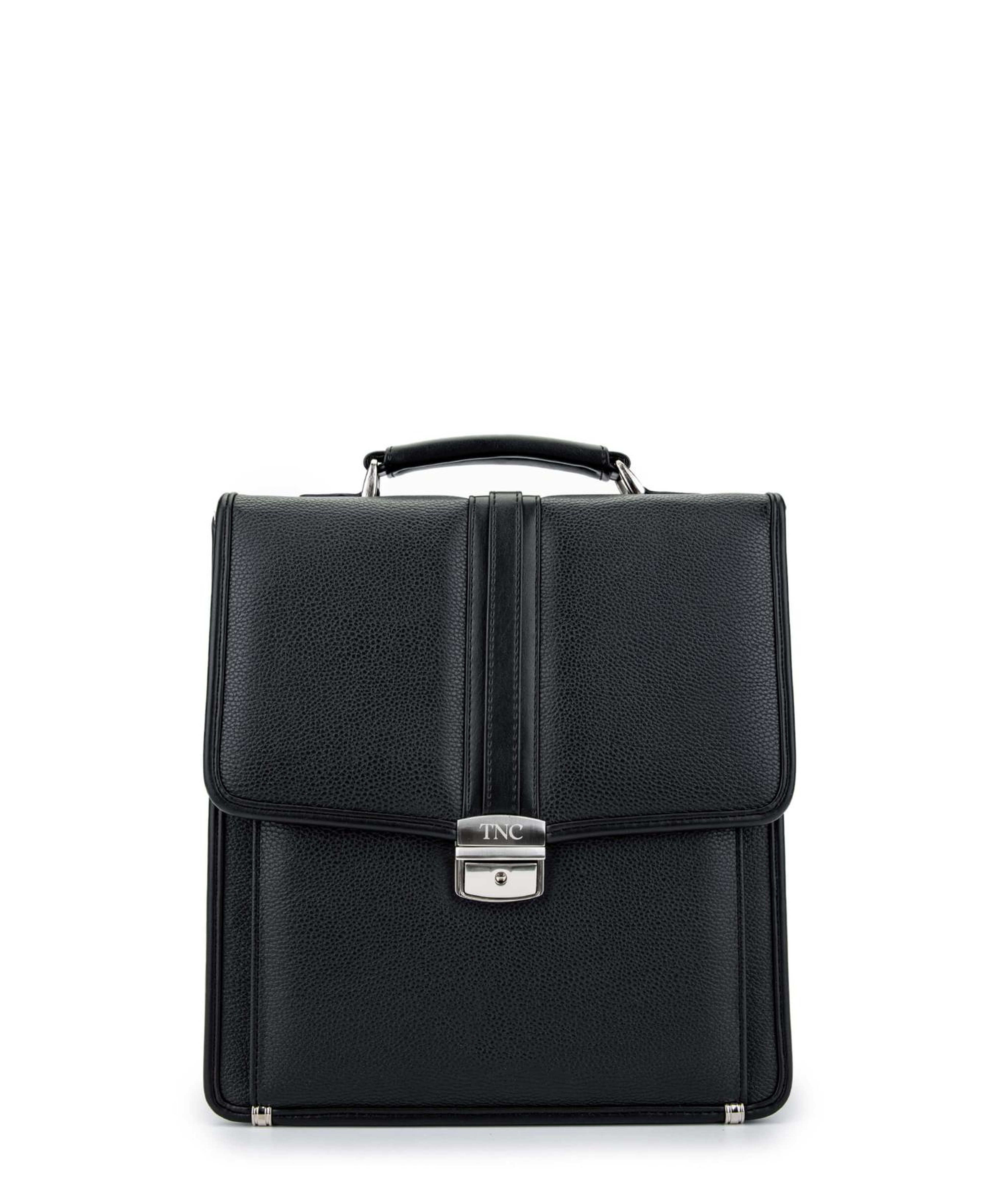 Tamer Tanca Erkek Vegan Siyah Floter Evrak Çantası