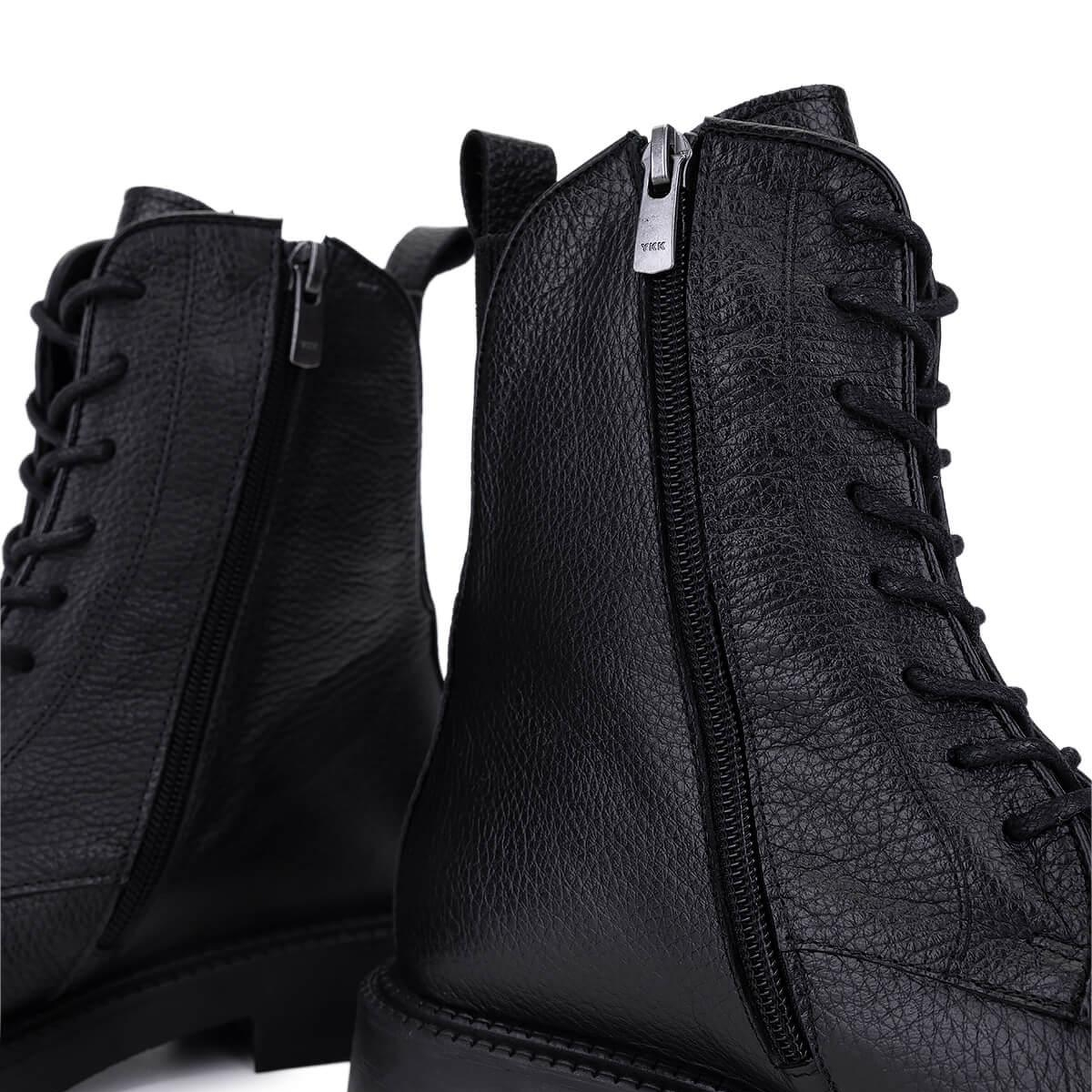 Tamer Tanca Kadın Hakiki Deri Siyah Floter Casual Bot