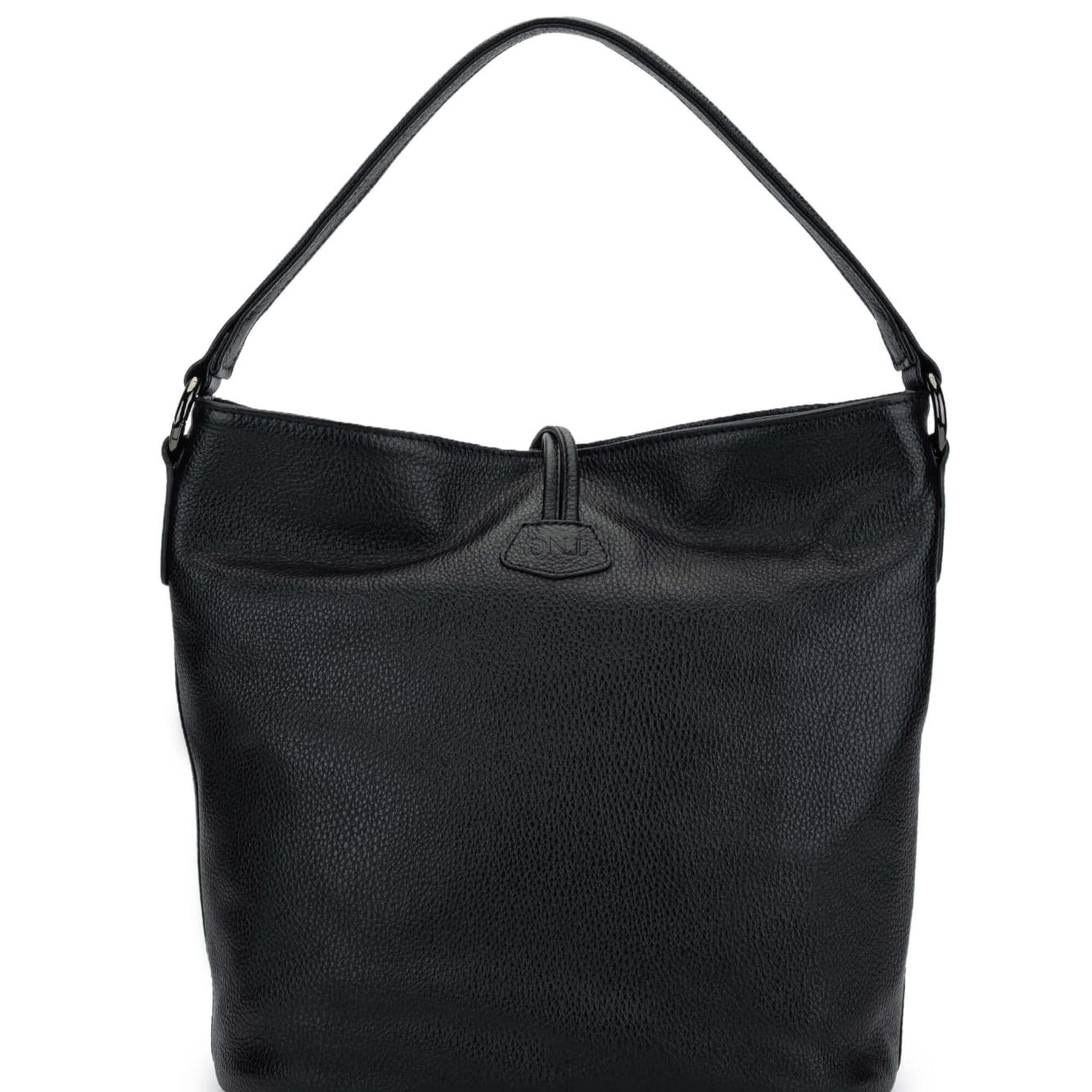 Tamer Tanca Kadın Hakiki Deri Siyah Omuz Çanta