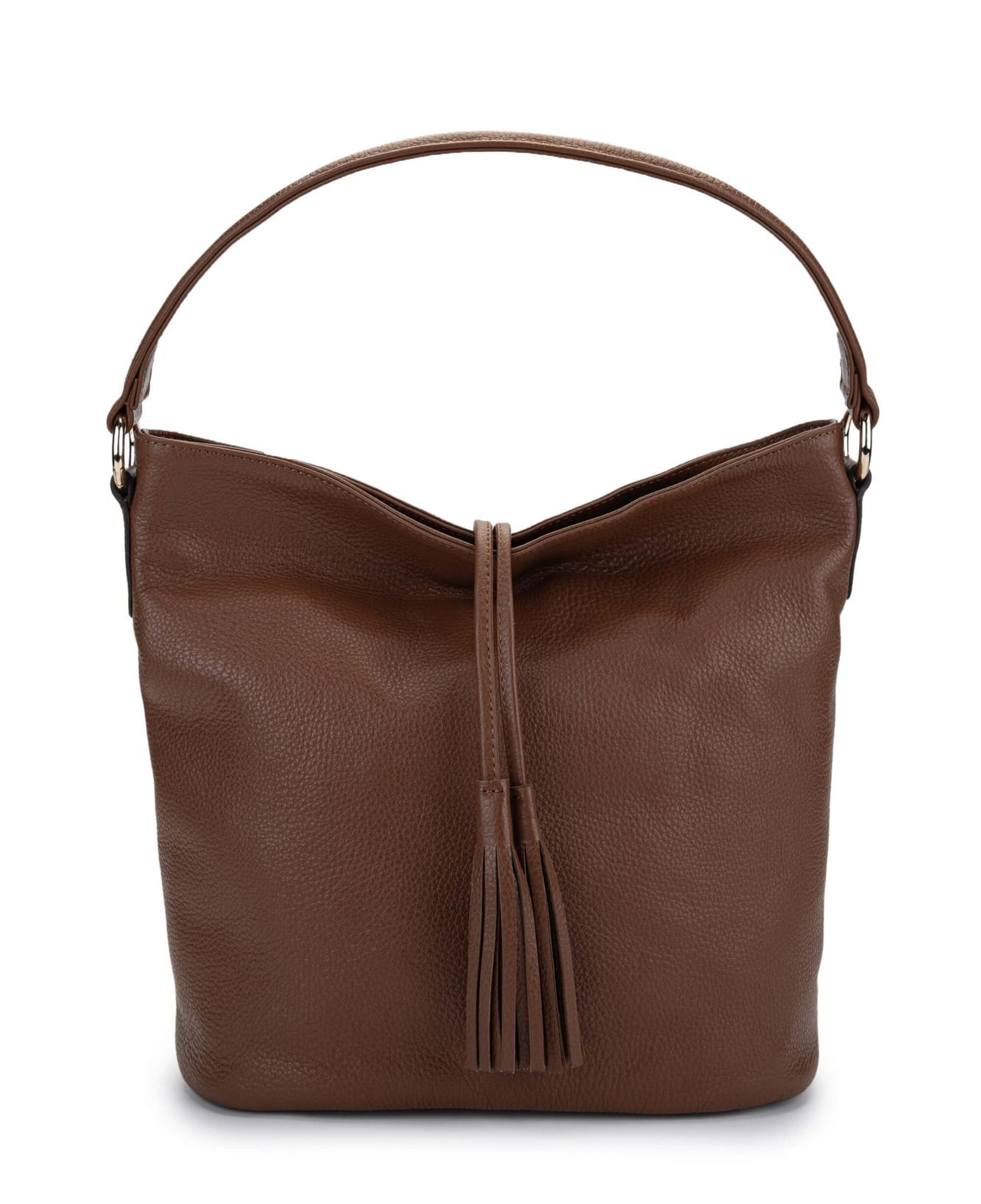 Tamer Tanca Kadın Hakiki Deri Taba Omuz Çanta