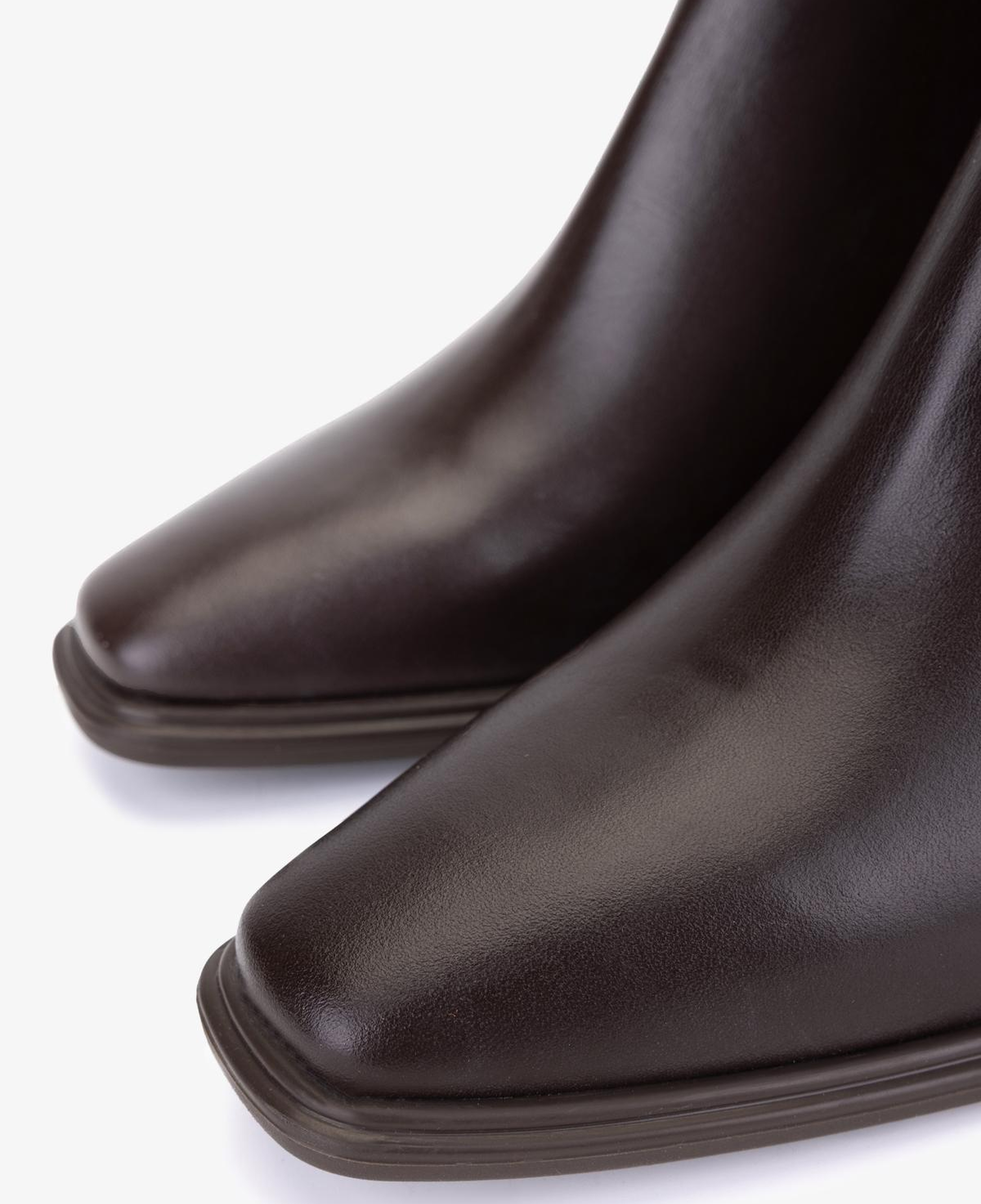 Valmenti Kadın Hakiki Deri Kahverengi Topuklu Bot