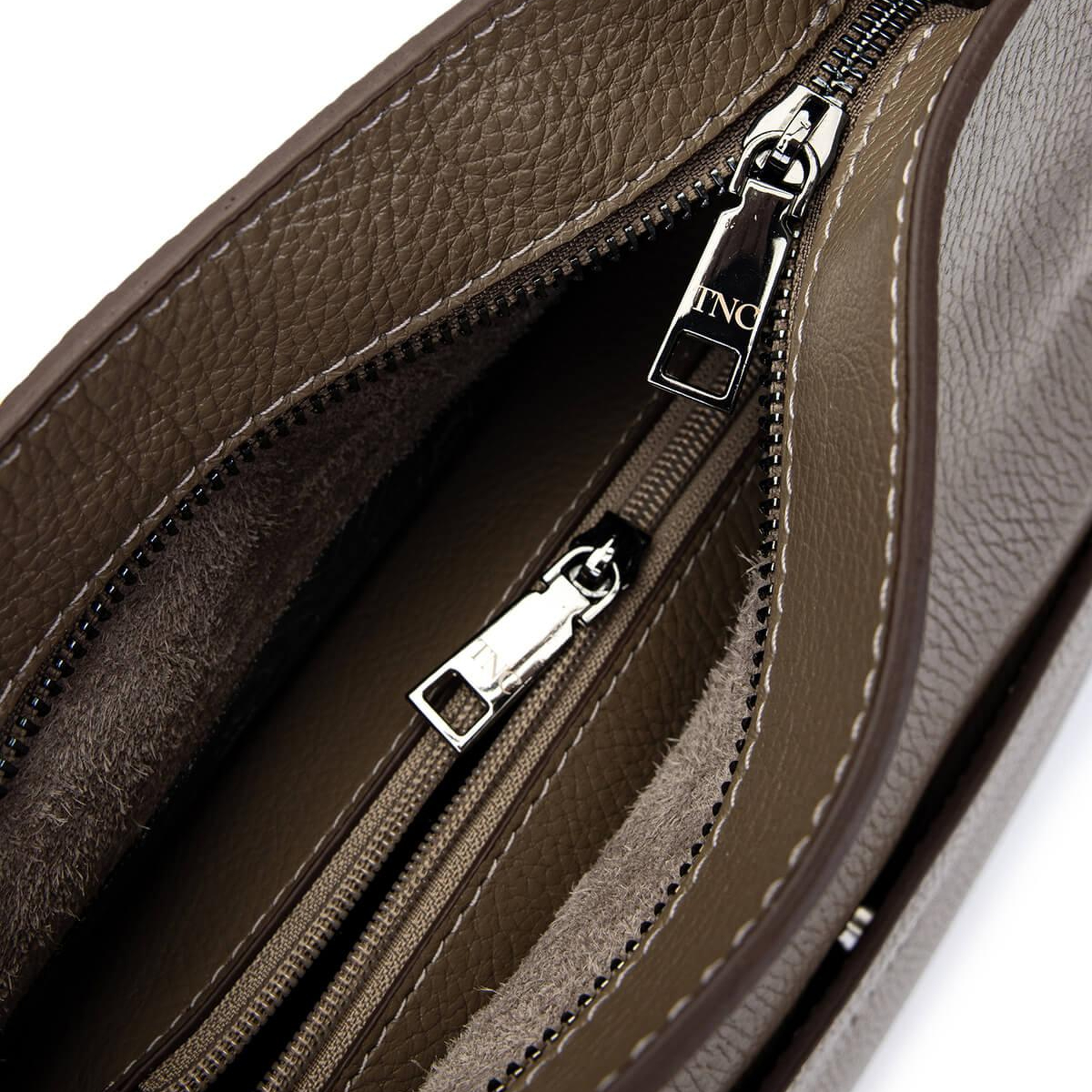 Tamer Tanca Kadın Hakiki Deri Vizon Floter Omuz Çanta