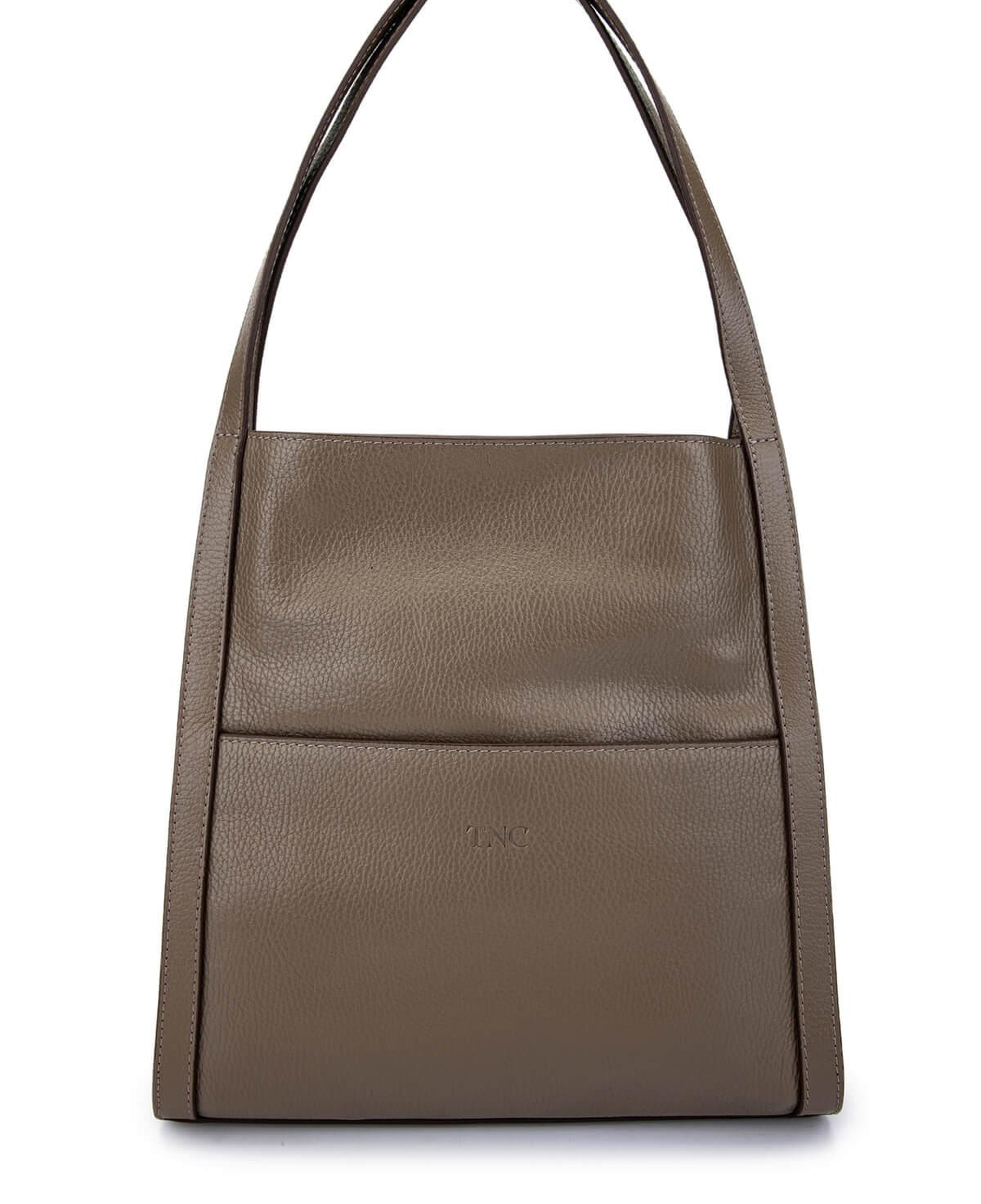 Tamer Tanca Kadın Hakiki Deri Vizon Floter Omuz Çanta