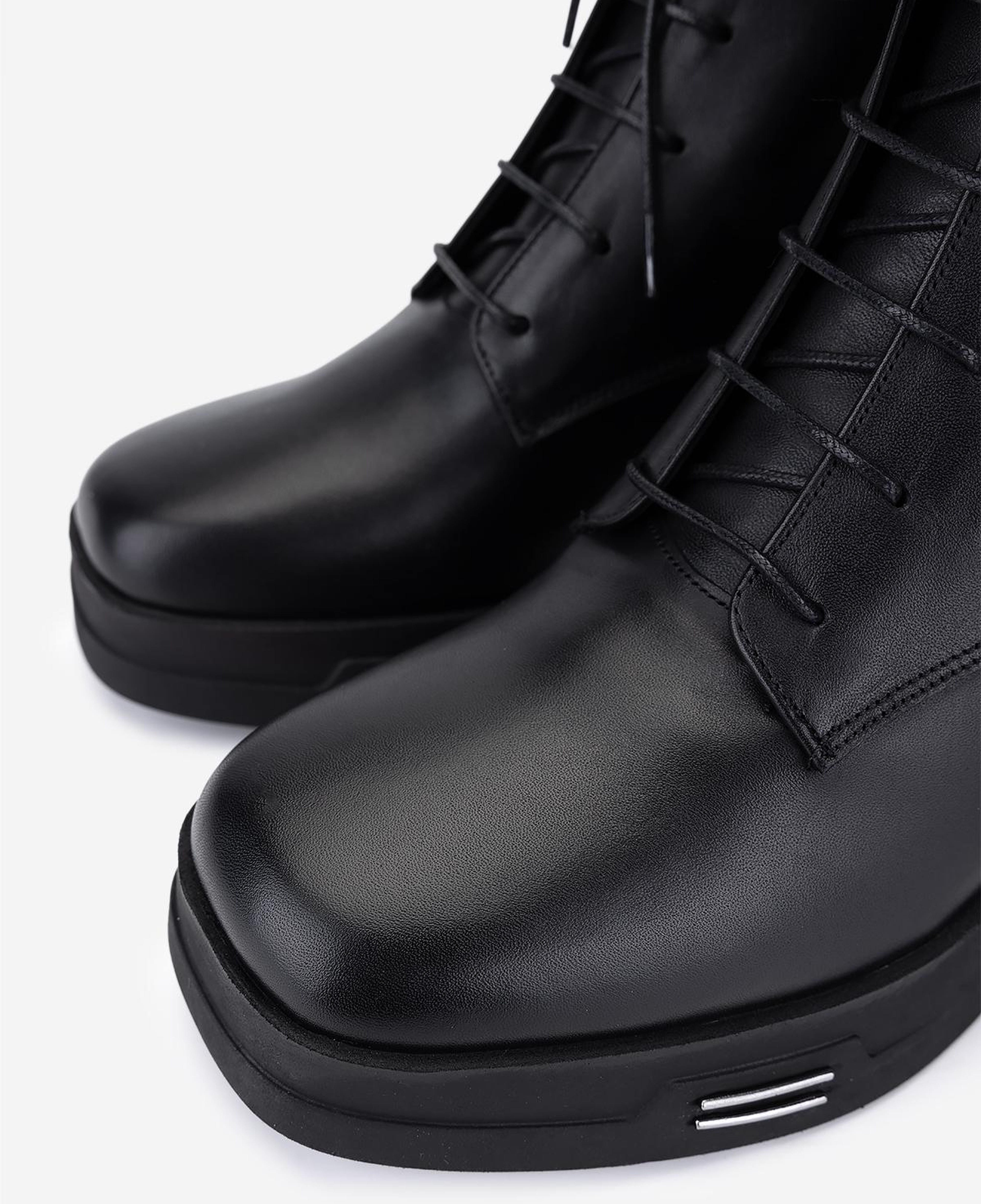 Valmenti Kadın Hakiki Deri Siyah Topuklu Bot