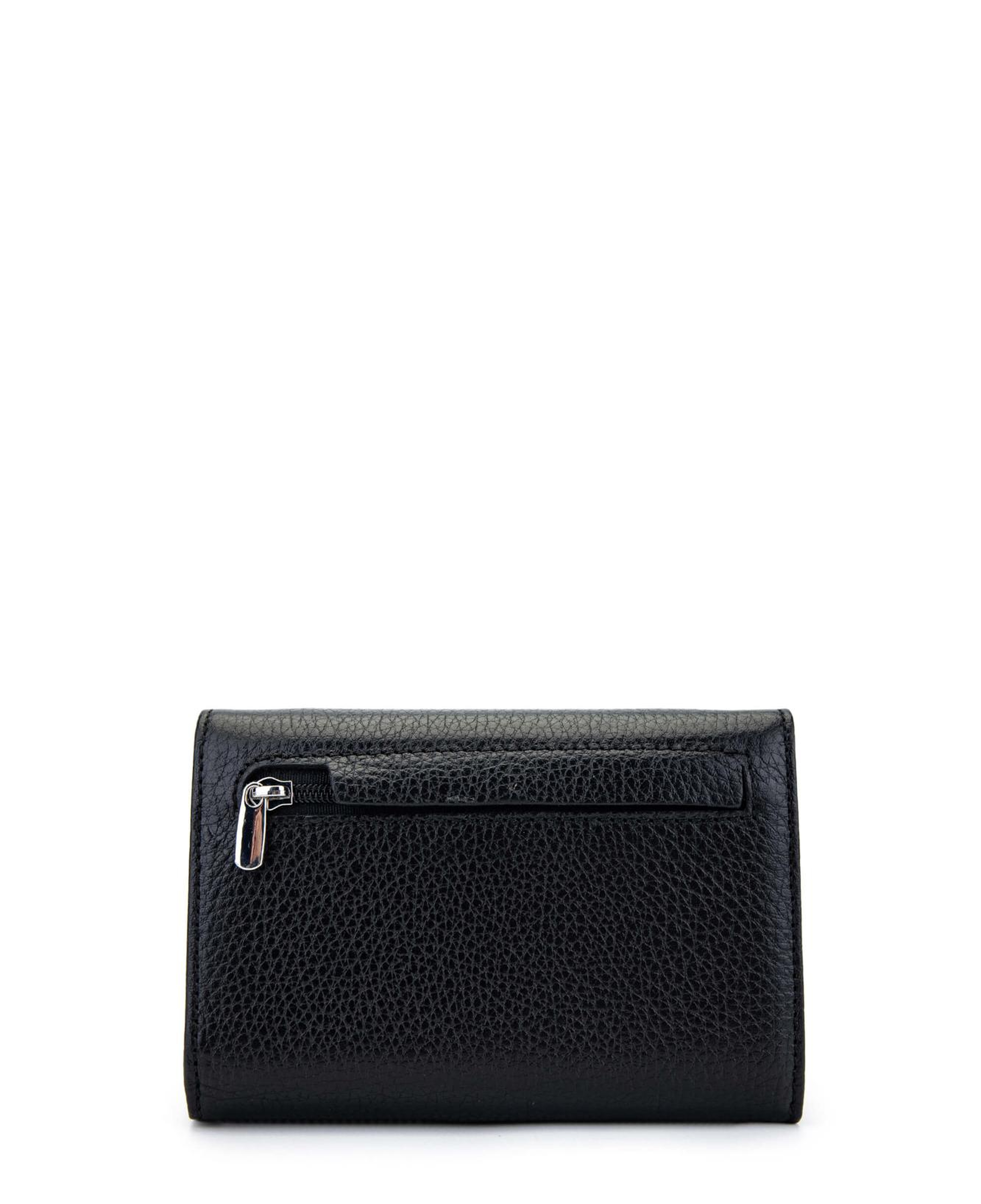 Tamer Tanca Kadın Hakiki Deri Siyah Cüzdan Cuzdan