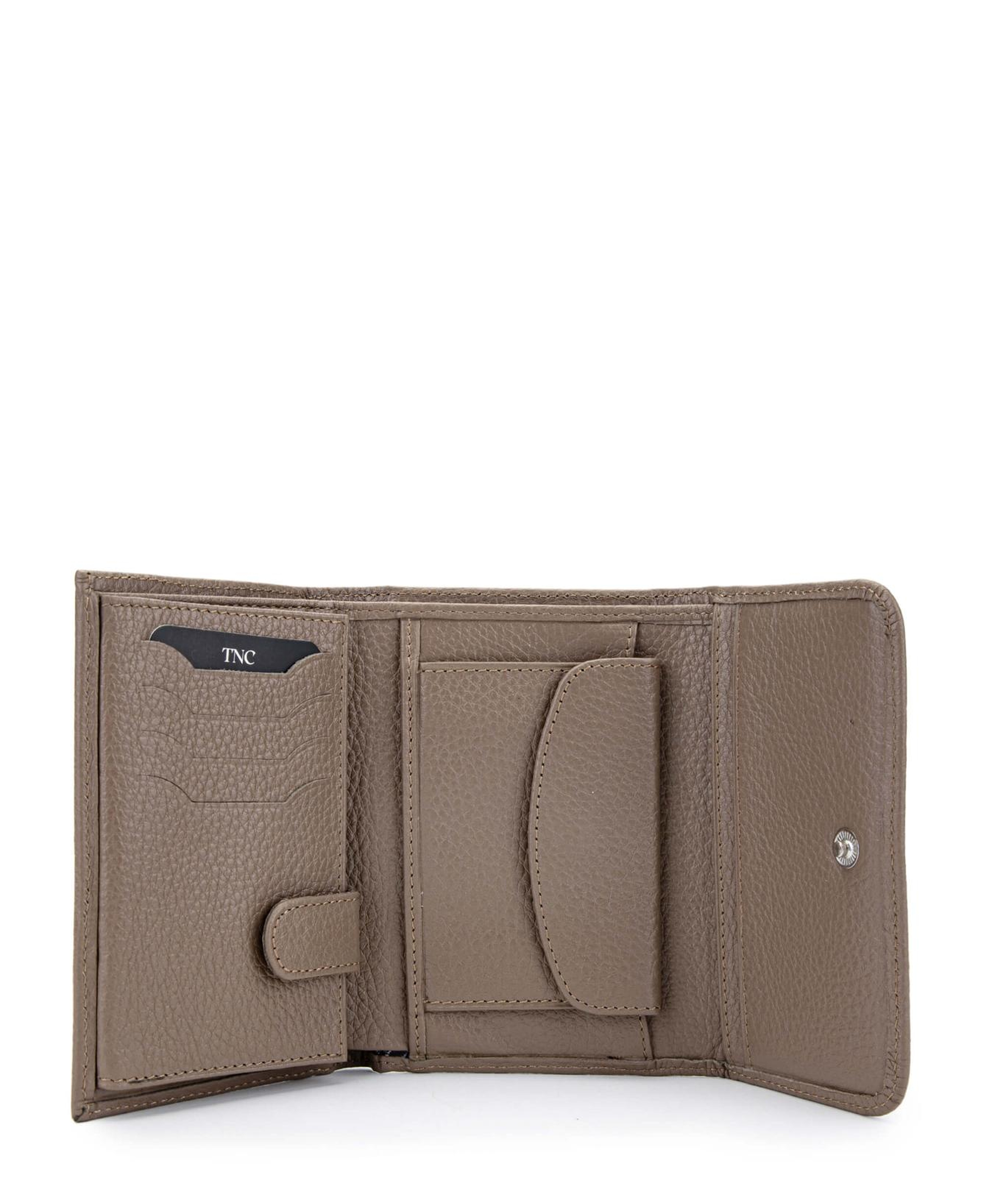 Tamer Tanca Kadın Hakiki Deri Vizon Floter Cüzdan Cuzdan