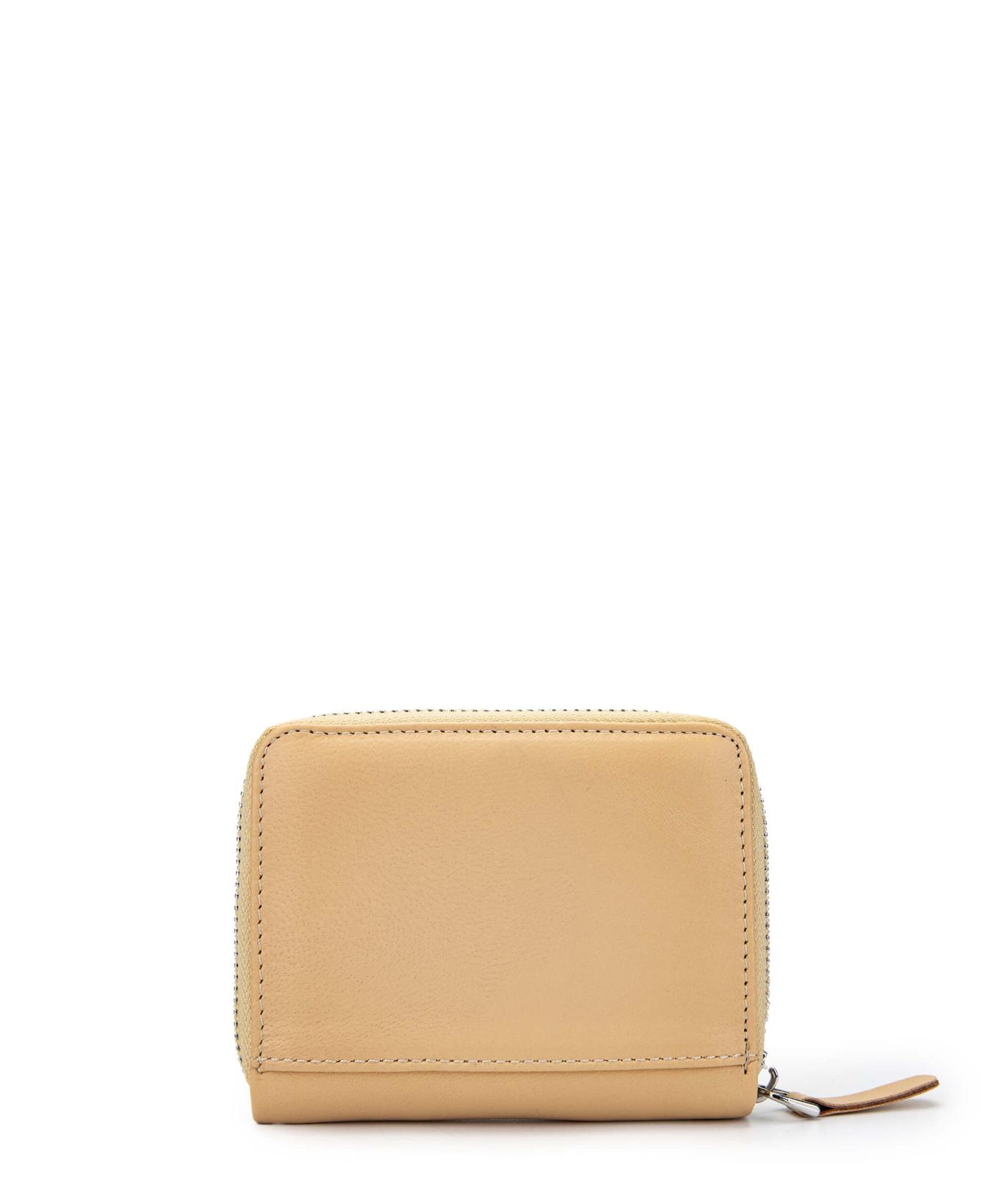 Tamer Tanca Unisex Hakiki Deri Bej Kartlık