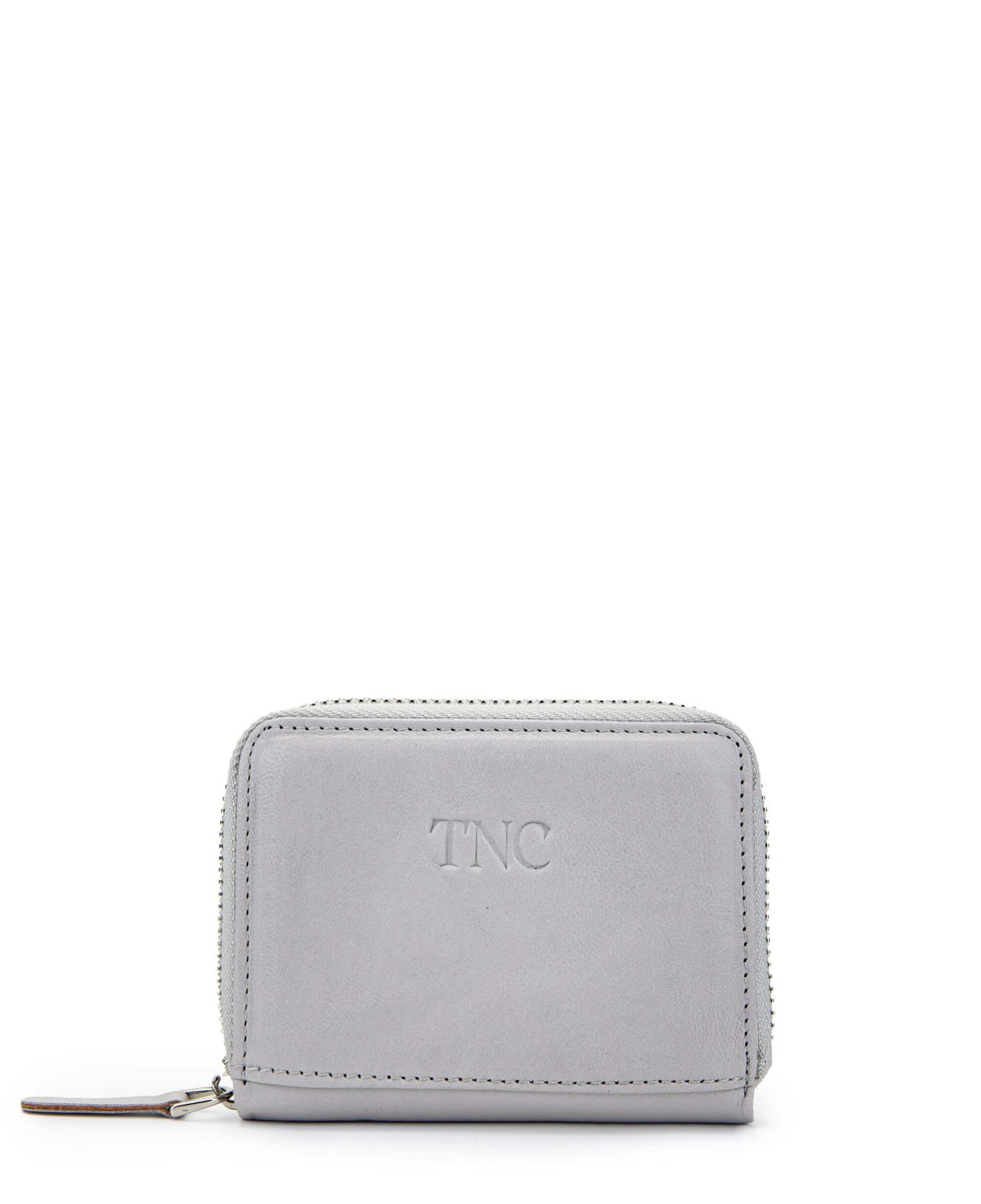 Tamer Tanca Unisex Hakiki Deri Gri Kartlık