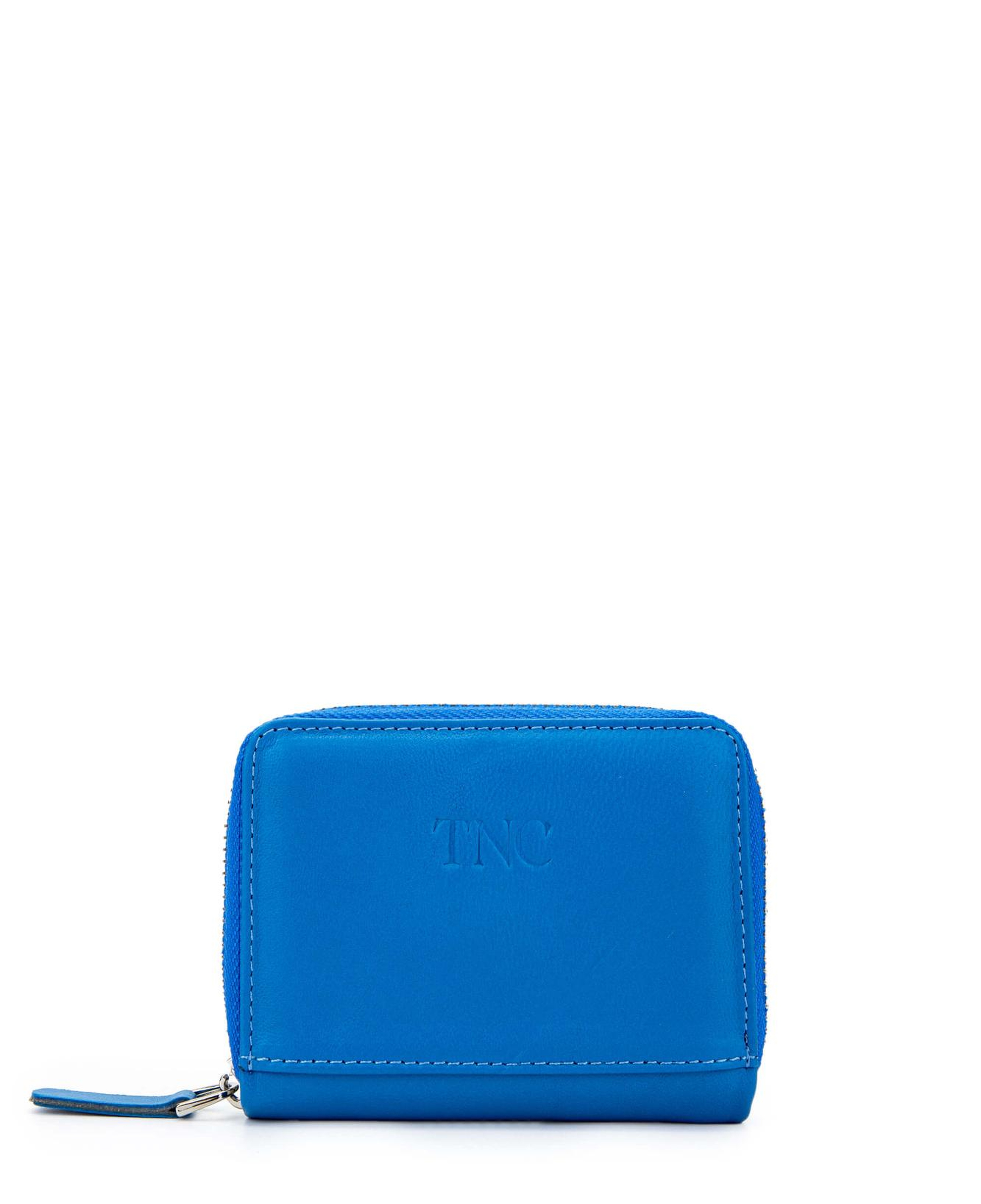 Tamer Tanca Unisex Hakiki Deri Mavi Kartlık