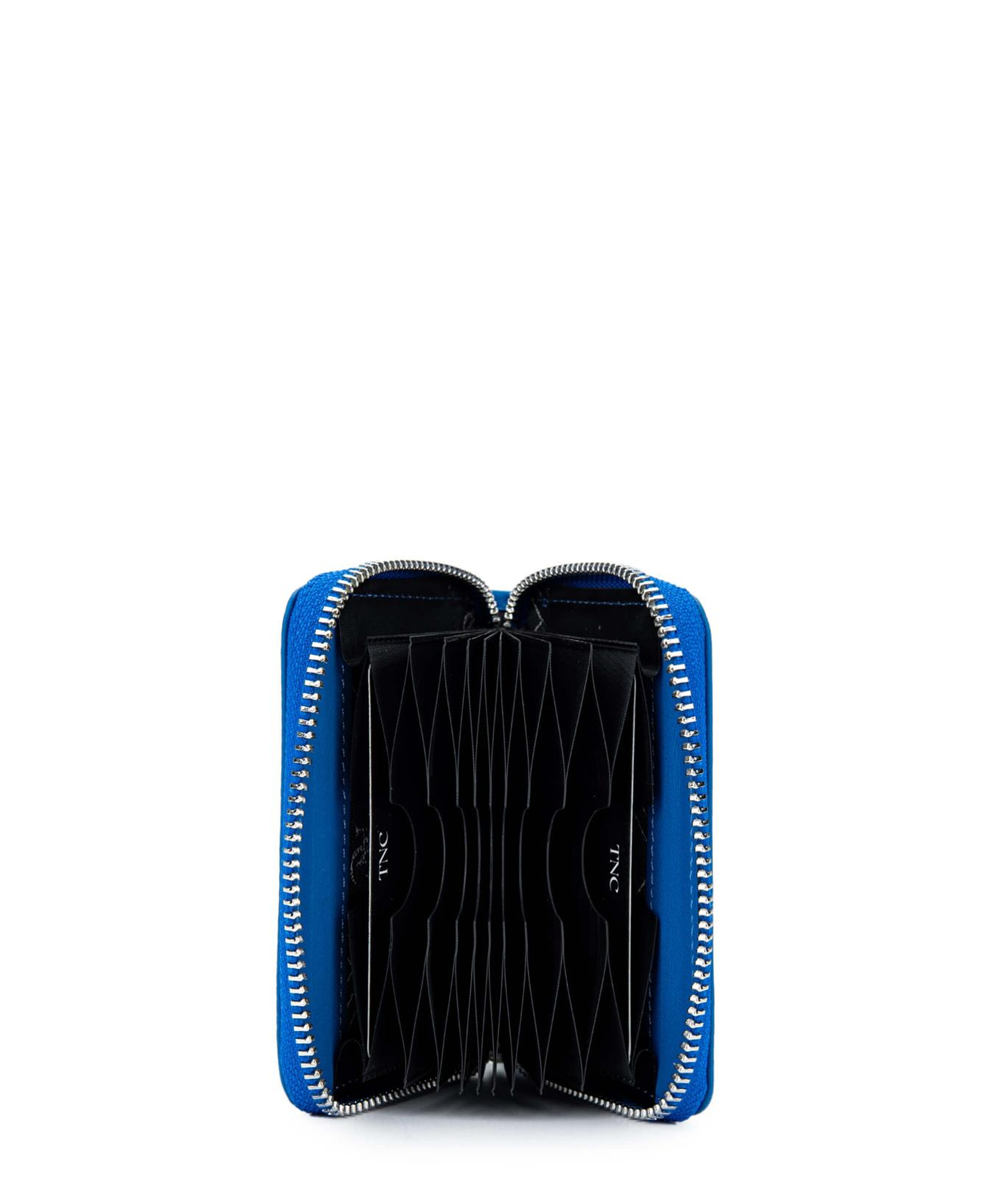 Tamer Tanca Unisex Hakiki Deri Mavi Kartlık