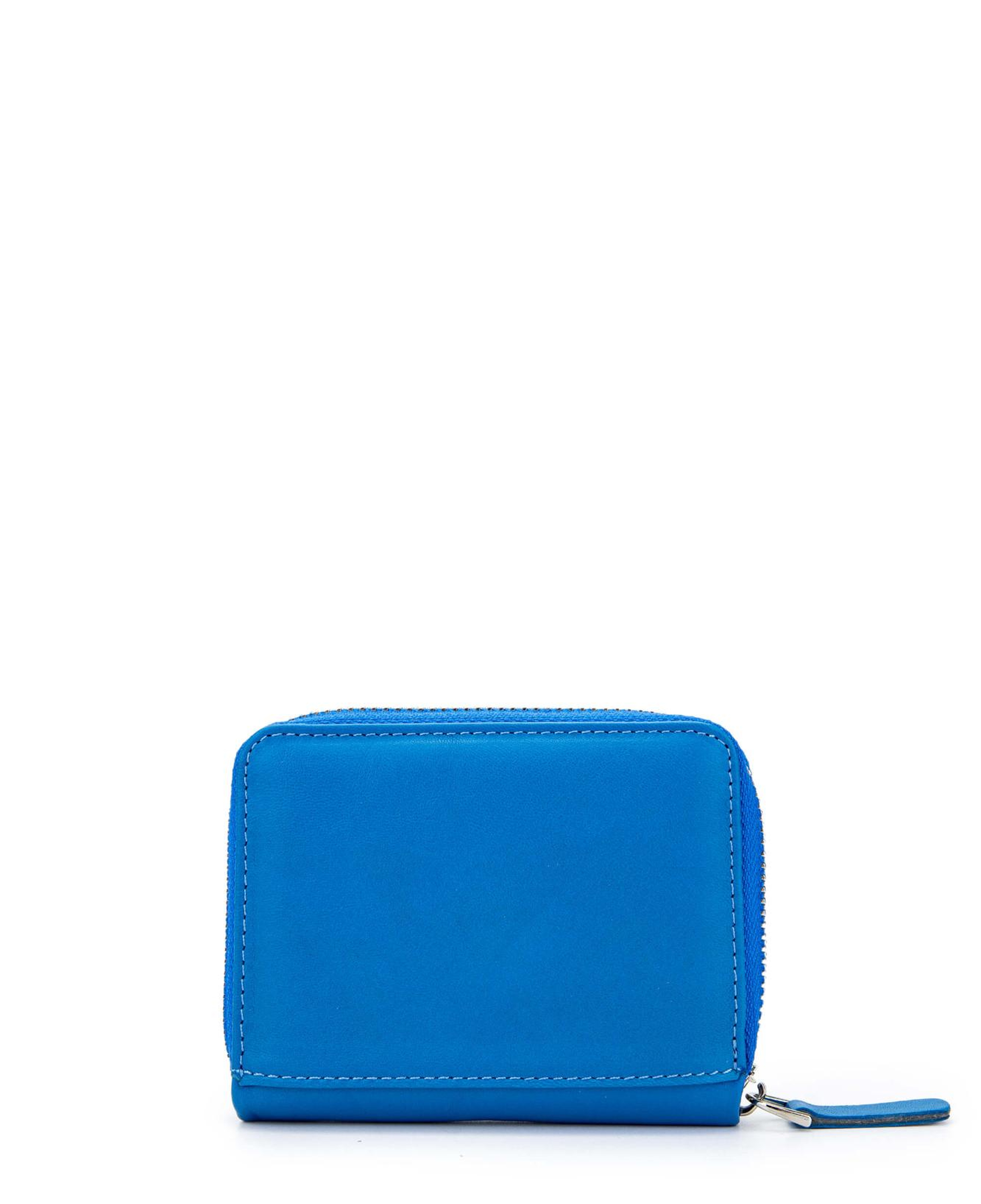 Tamer Tanca Unisex Hakiki Deri Mavi Kartlık