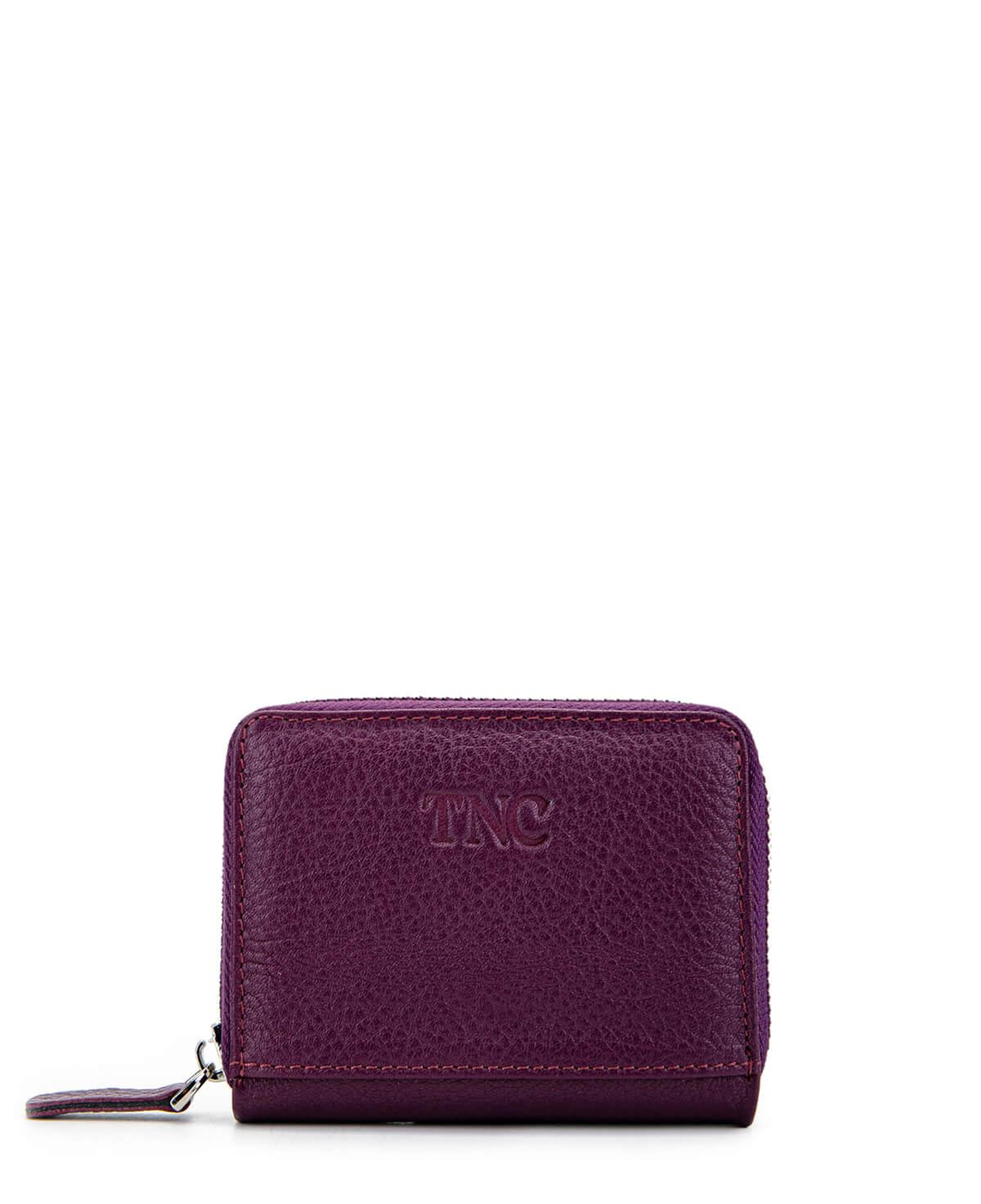 Tamer Tanca Unisex Hakiki Deri Mor Kartlık