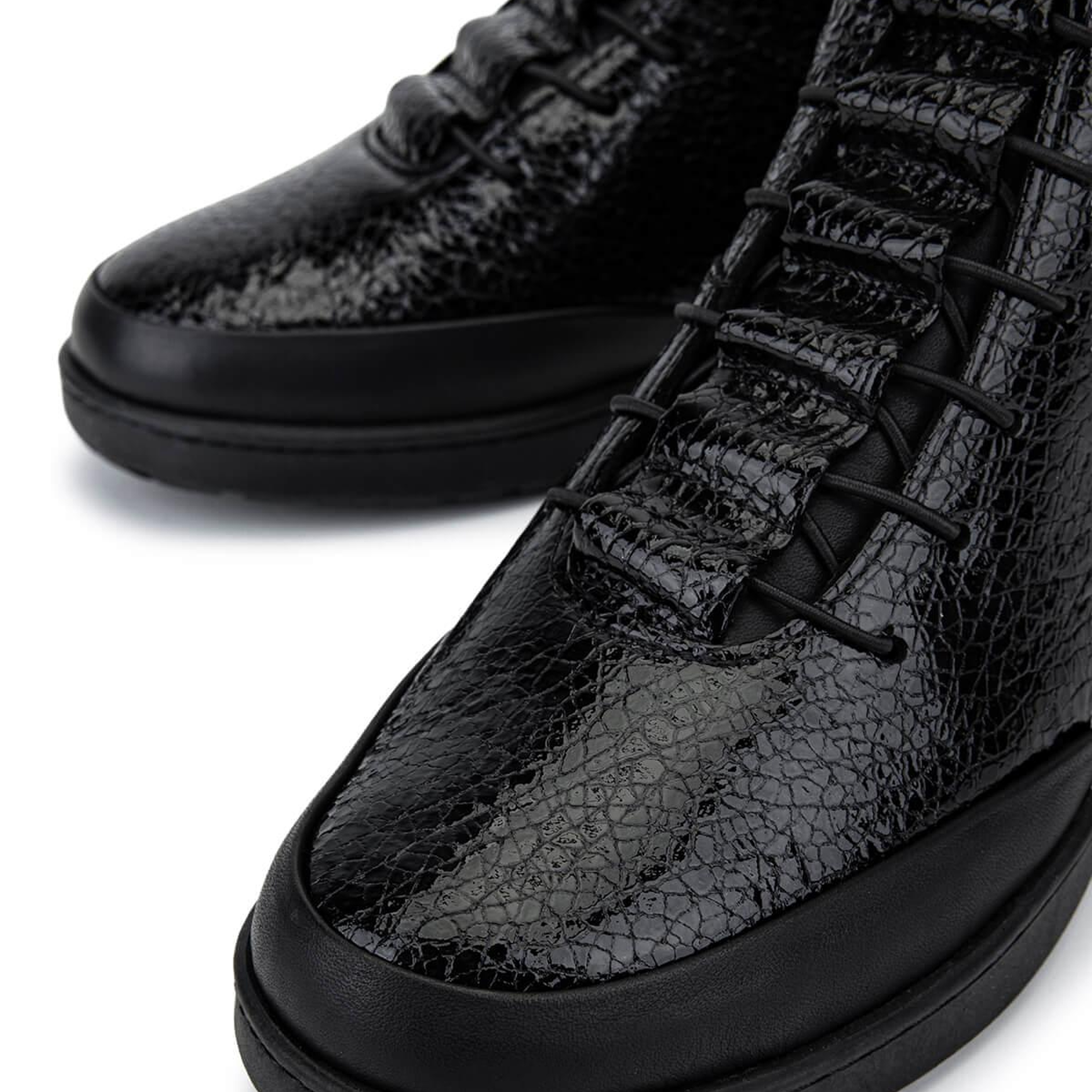 Tamer Tanca Kadın Hakiki Deri Siyah Bot