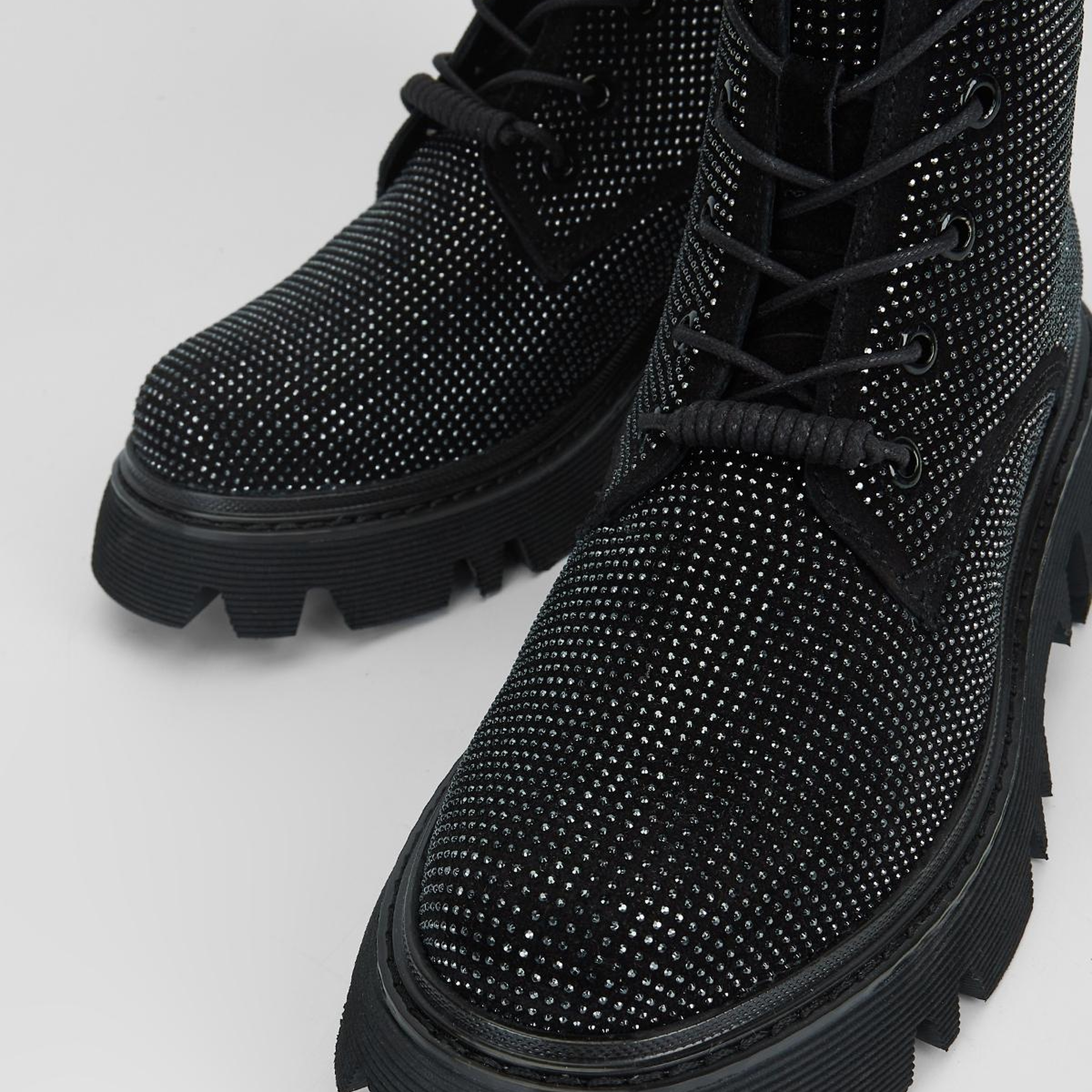 Valmenti Kadın Hakiki Deri Siyah Süet Düz Bot