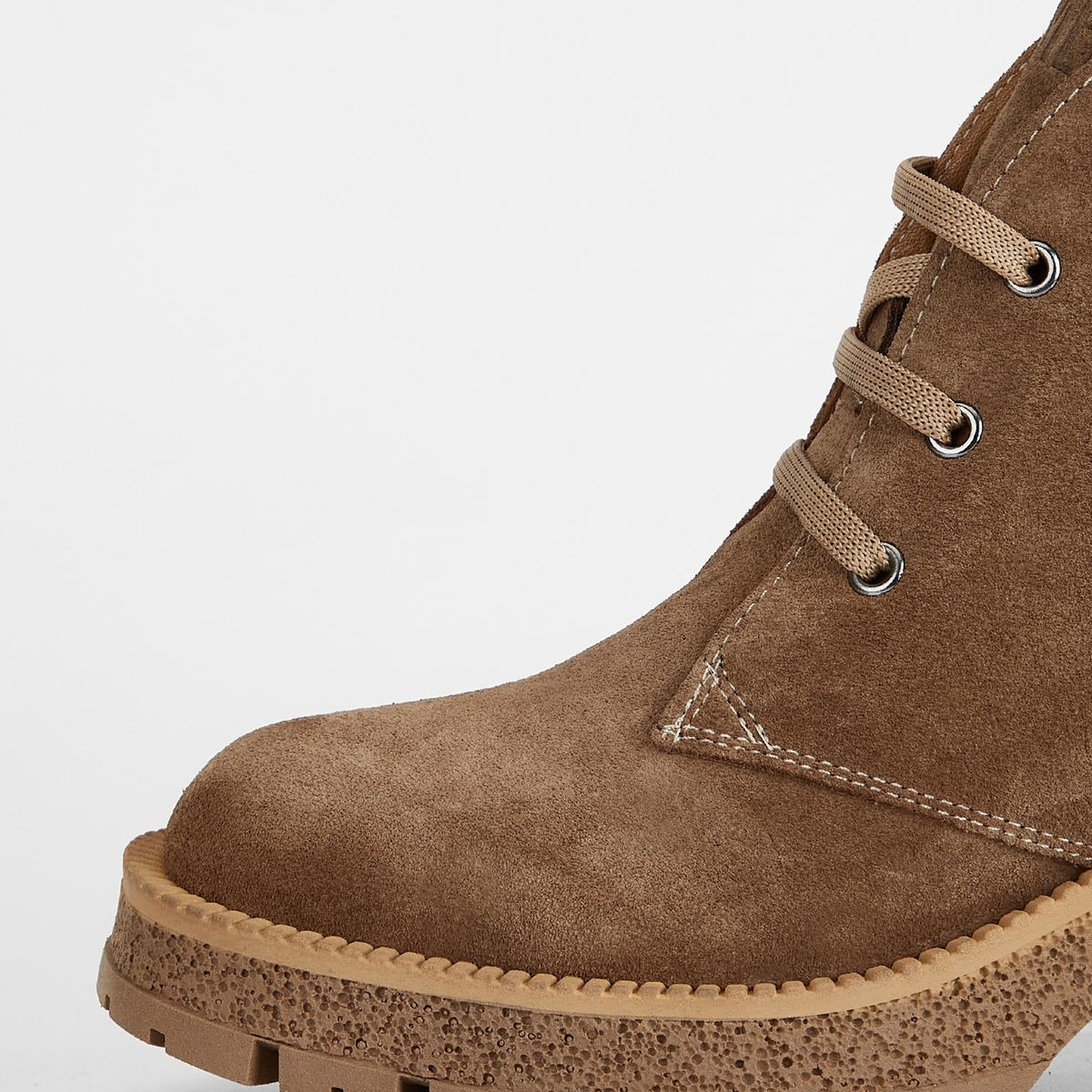 Valmenti Kadın Hakiki Deri Tütün Süet Topuklu Bot