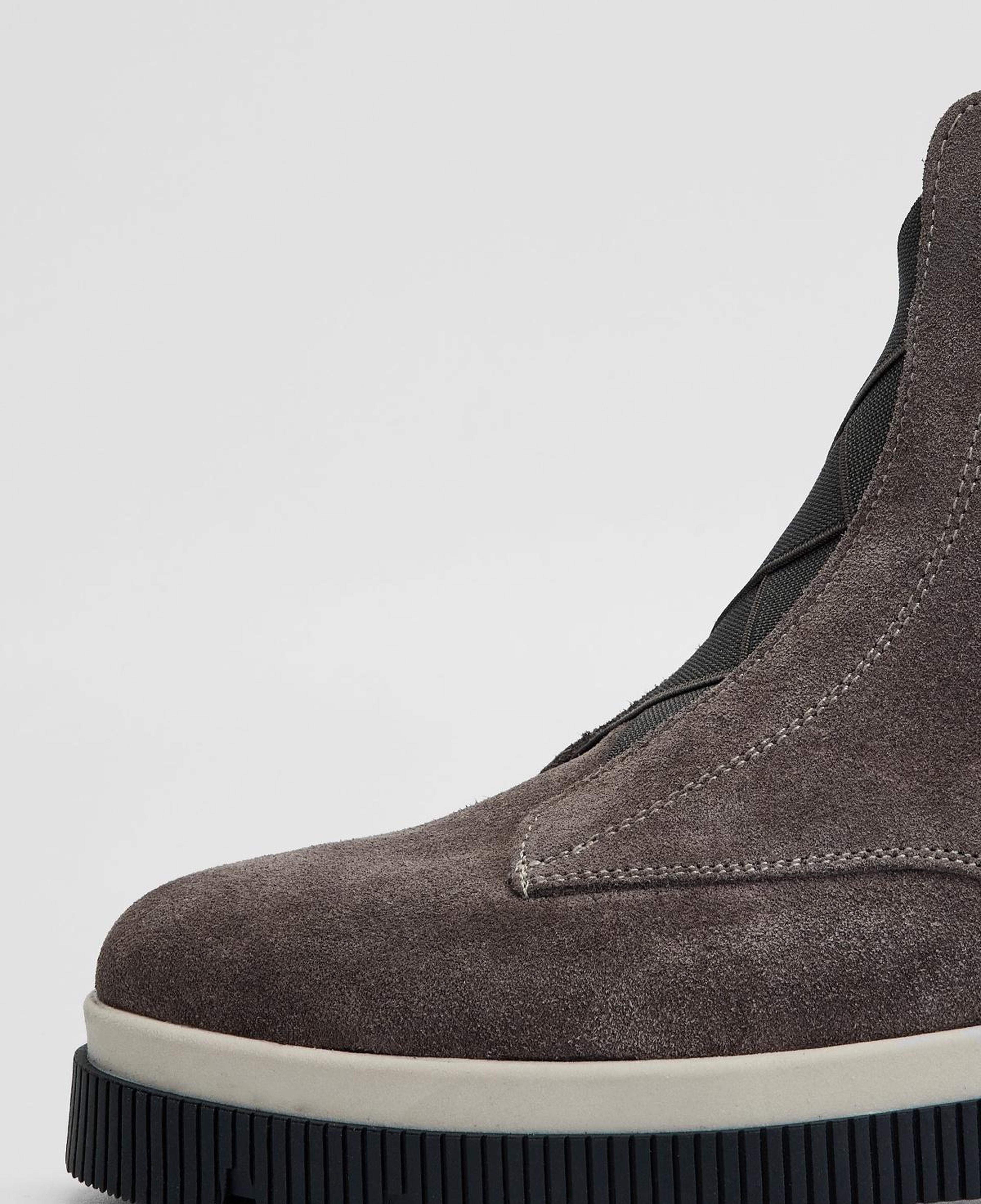 Valmenti Kadın Hakiki Deri Vizon Süet Düz Bot