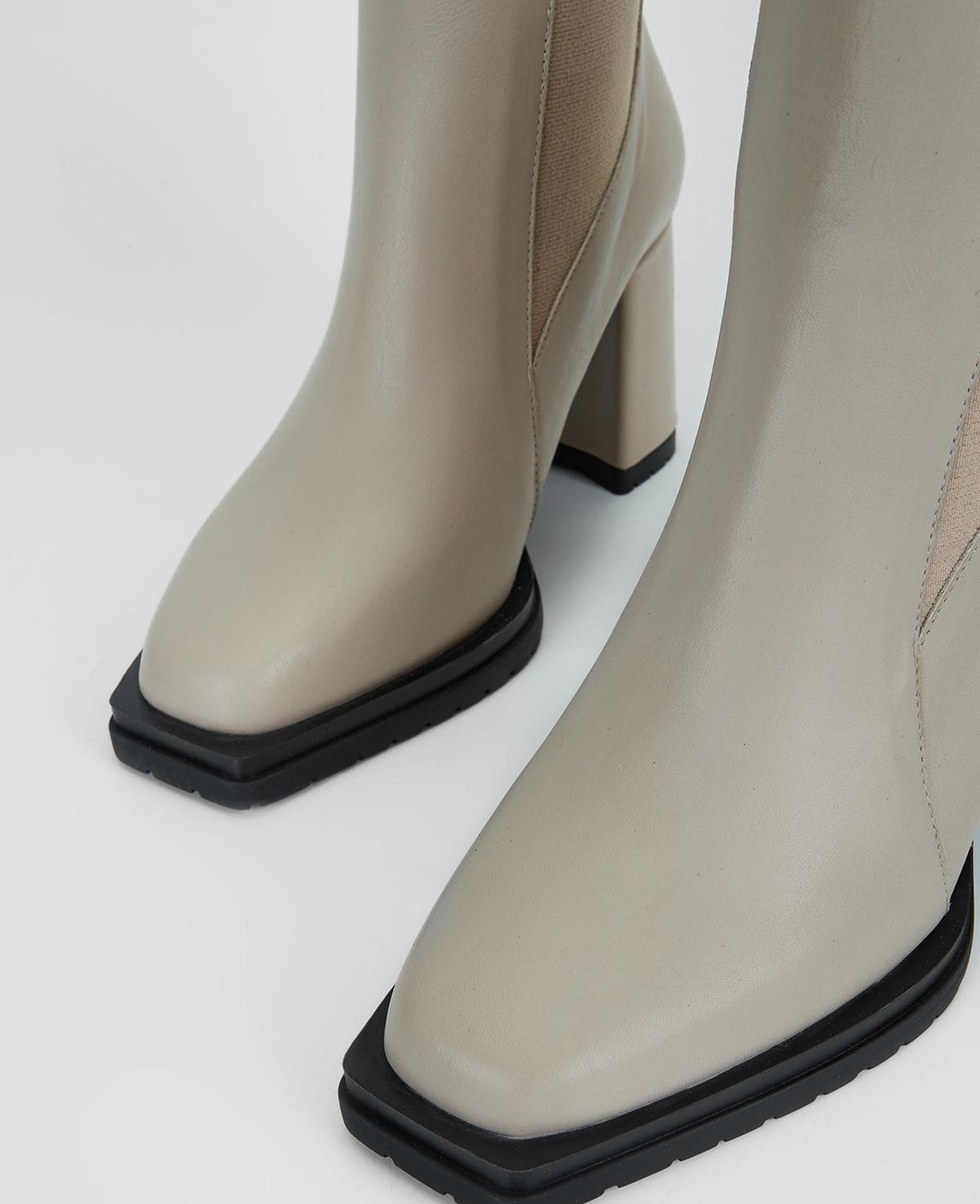 Valmenti Kadın Hakiki Deri Vizon Topuklu Bot