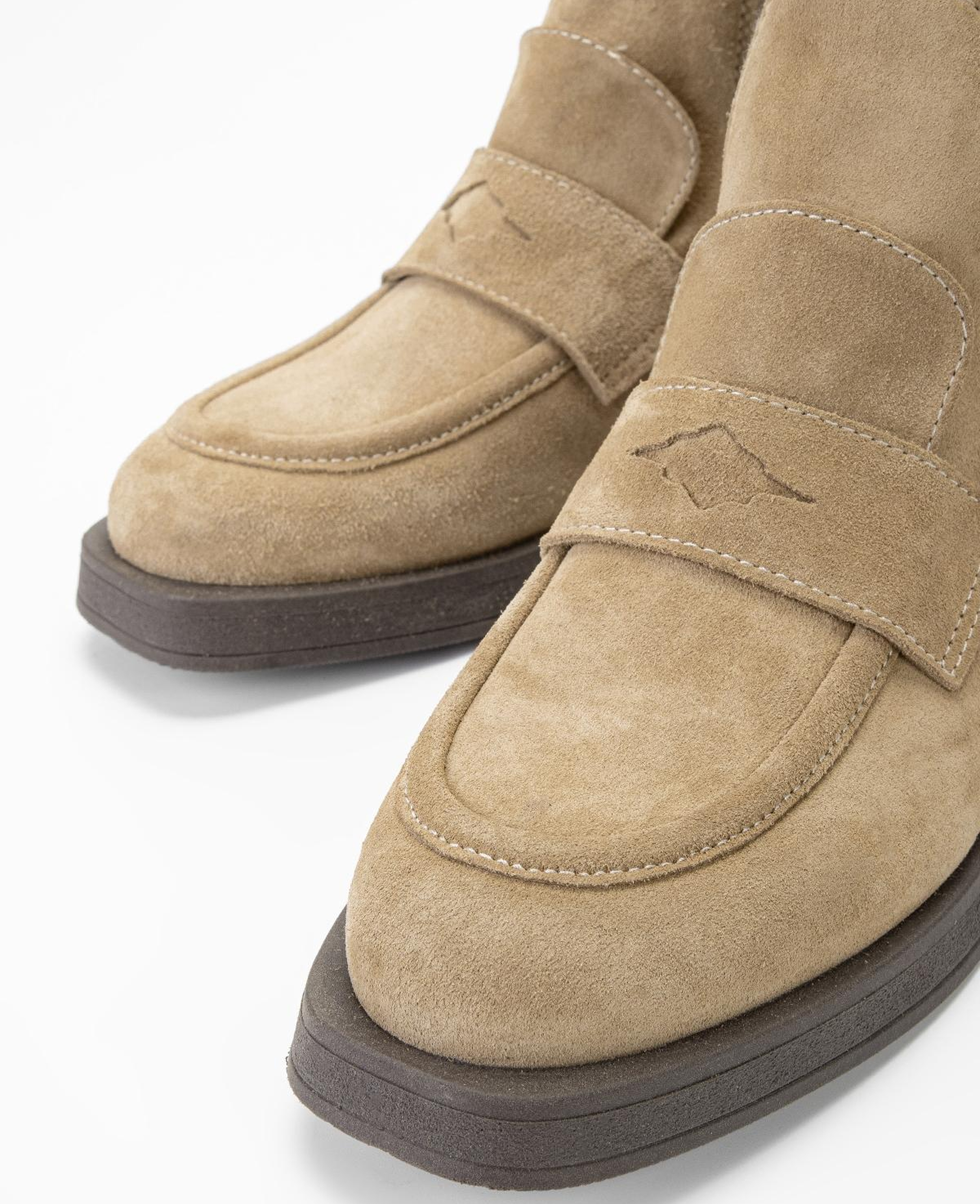 Valmenti Kadın Hakiki Deri Vizon Süet Düz Bot