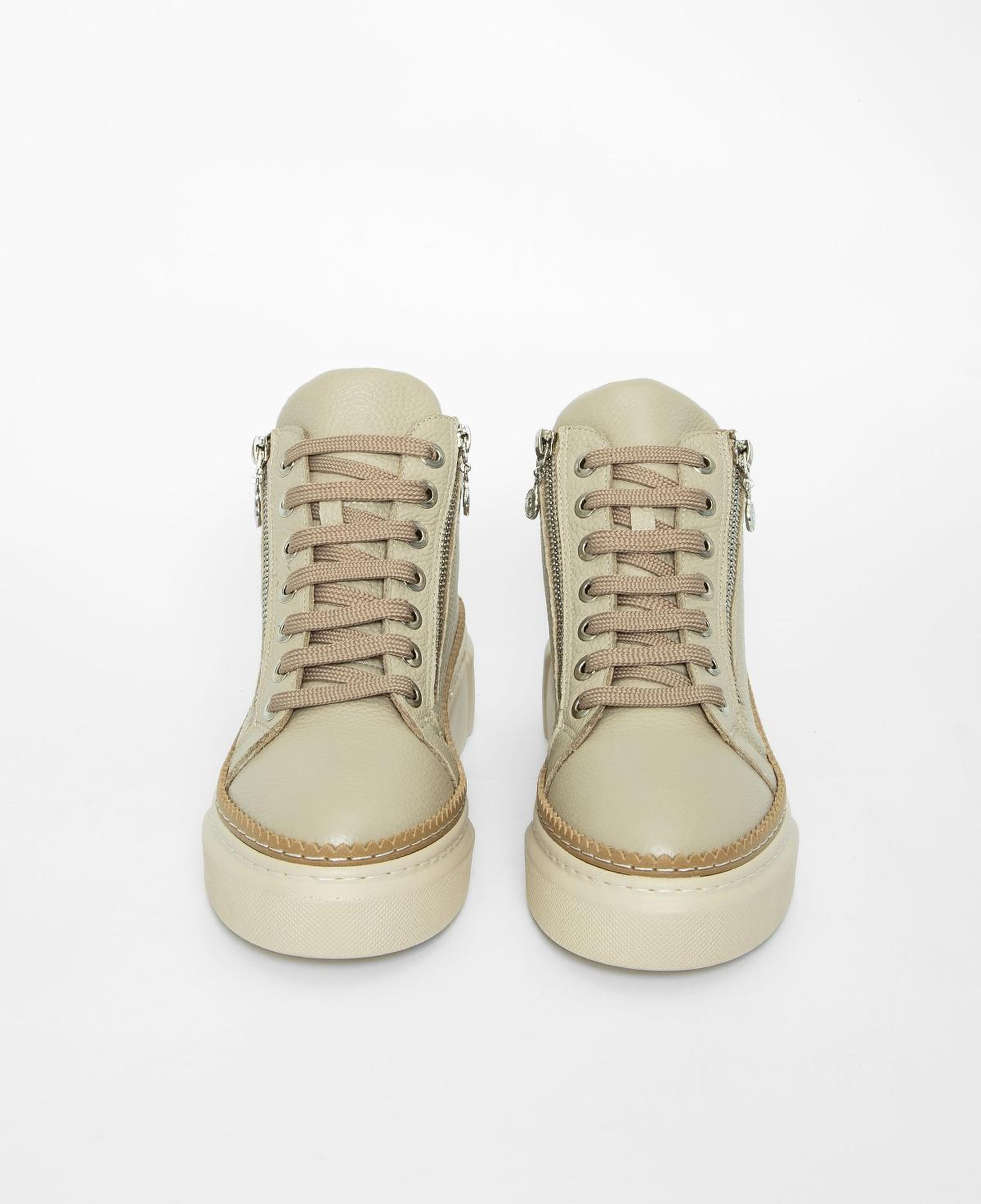 Valmenti Kadın Hakiki Deri Vizon Floter Düz Bot