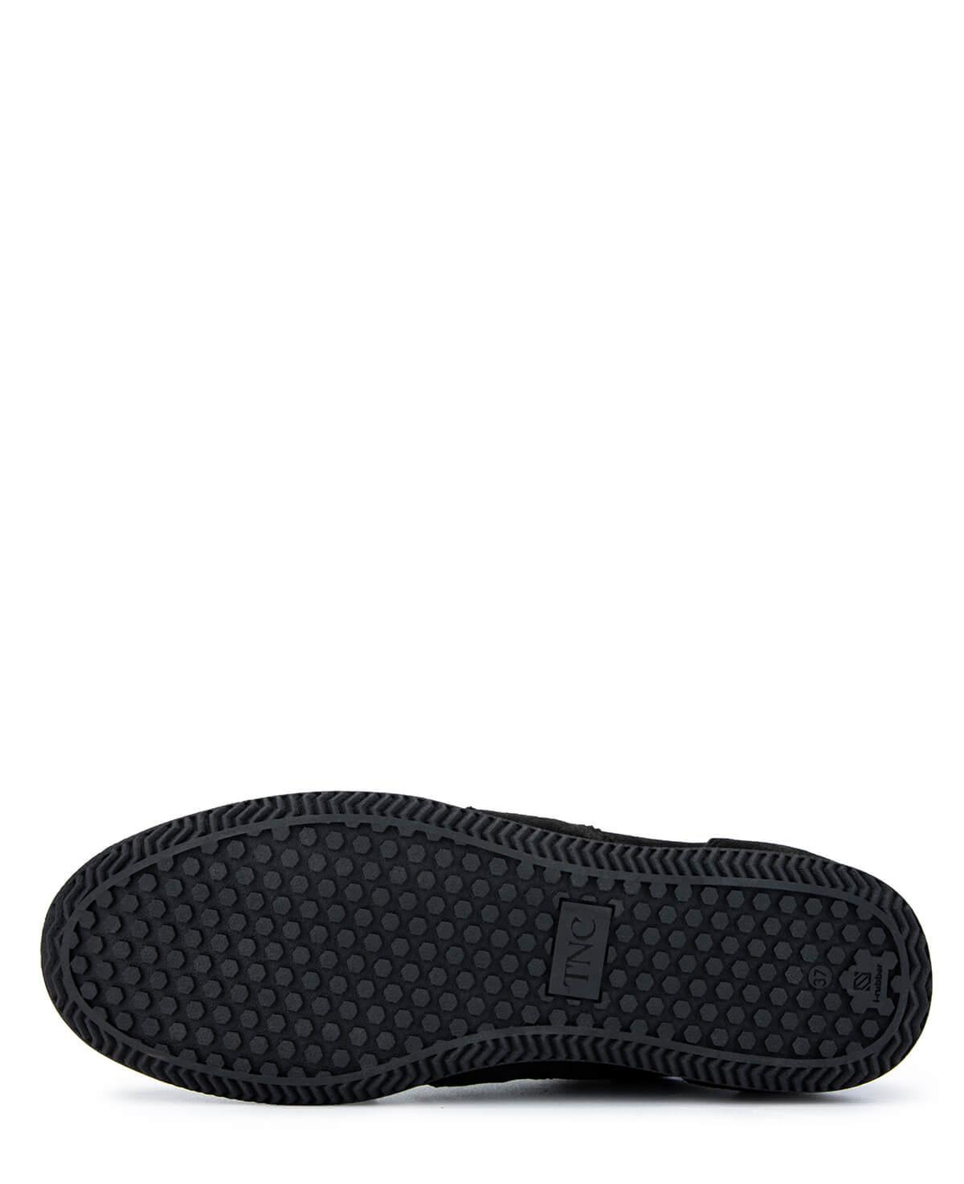 Tamer Tanca Kadın Hakiki Deri Siyah Süet Sneakers & Spor Ayakkabı