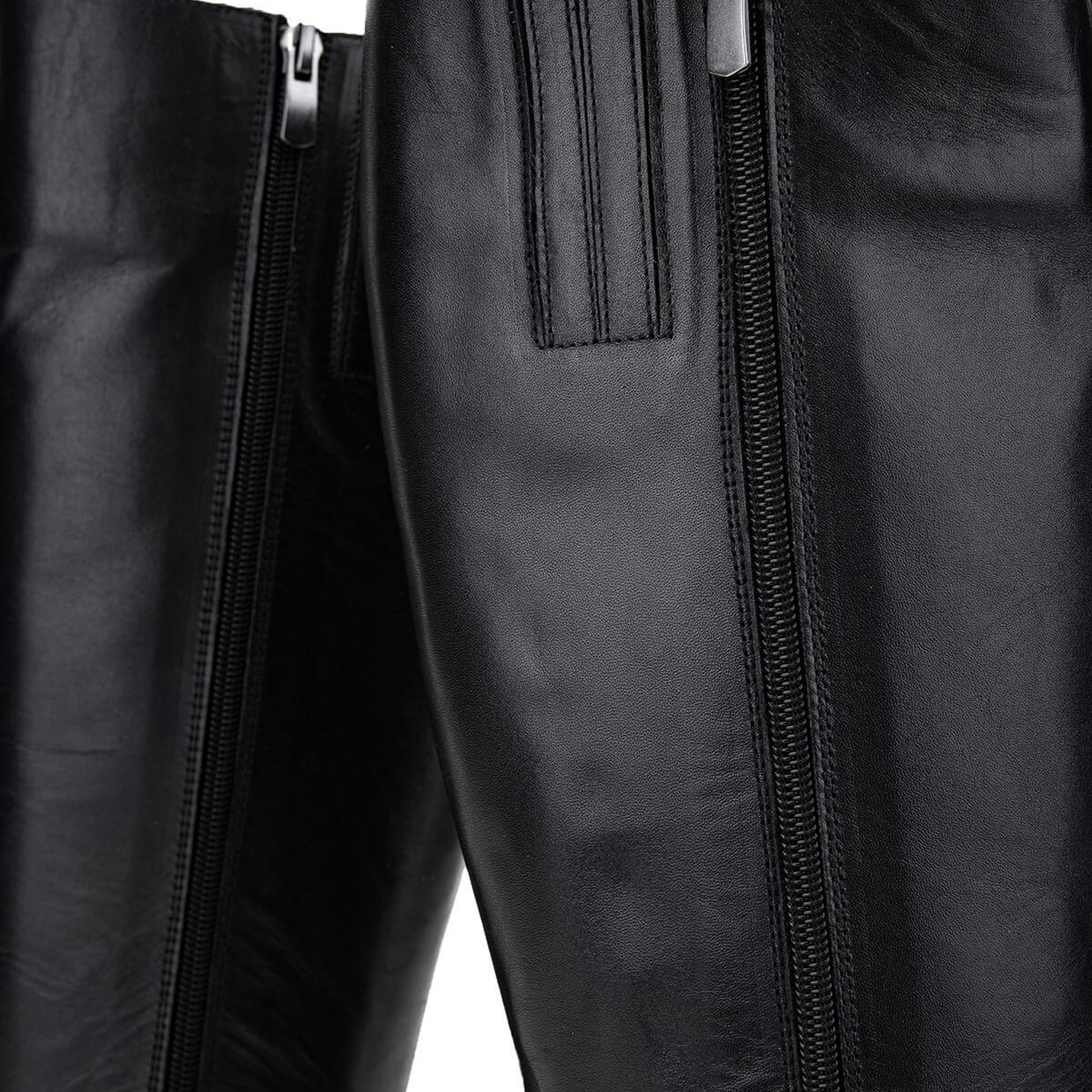 Tamer Tanca Kadın Hakiki Deri Siyah Deri Topuklu Çizme