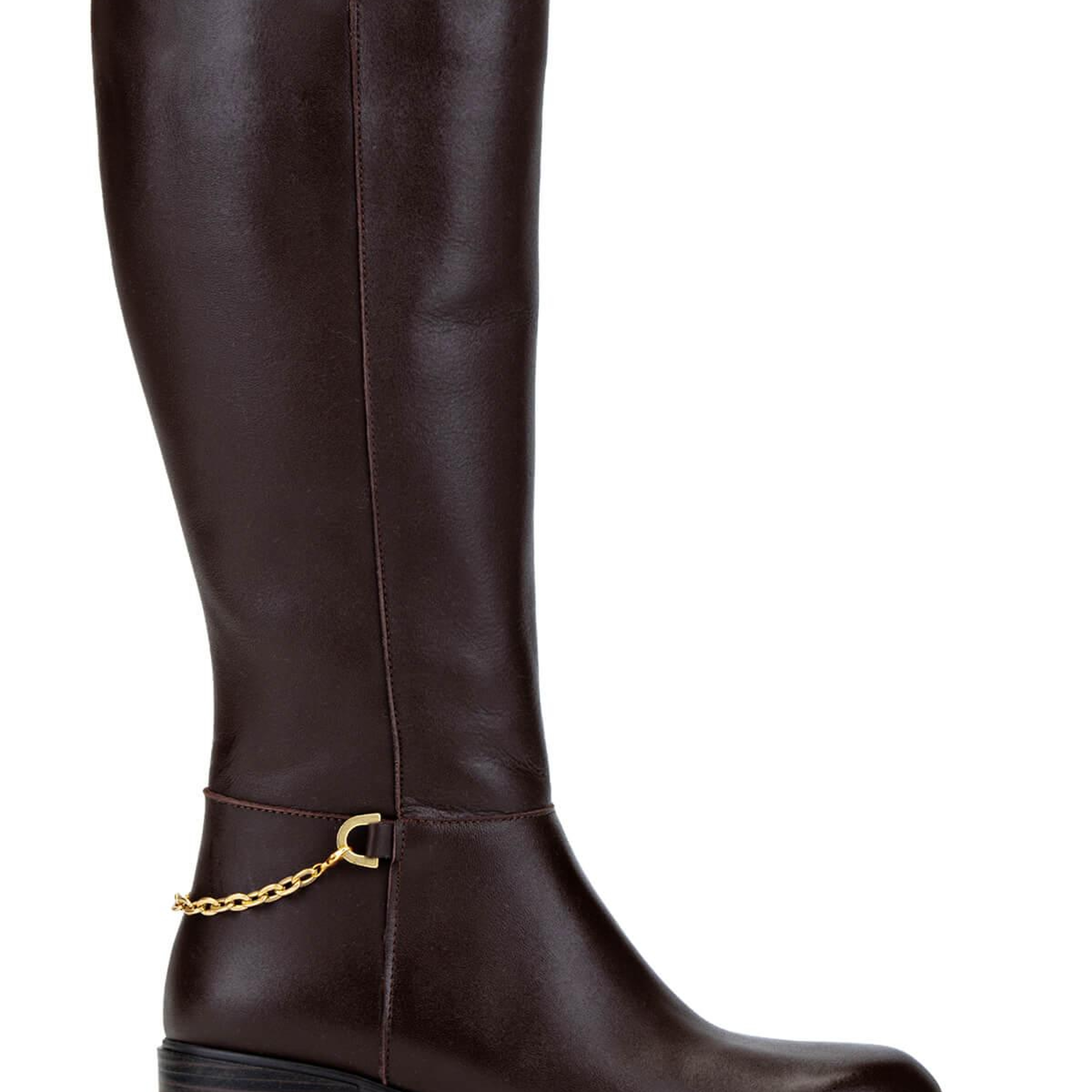 Tamer Tanca Kadın Hakiki Deri Kahverengi Klasik Çizme