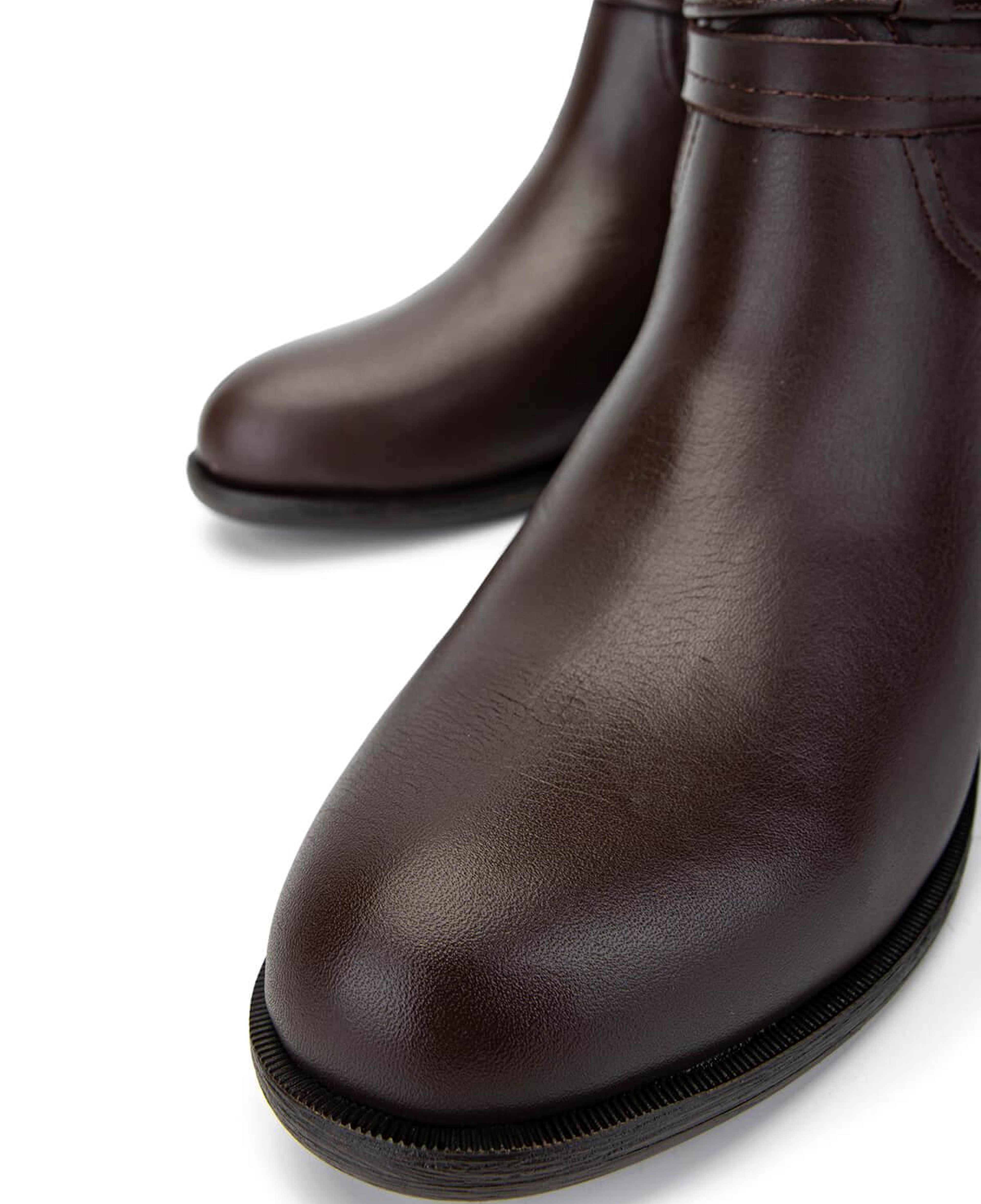 Tamer Tanca Kadın Hakiki Deri Kahverengi Klasik Çizme