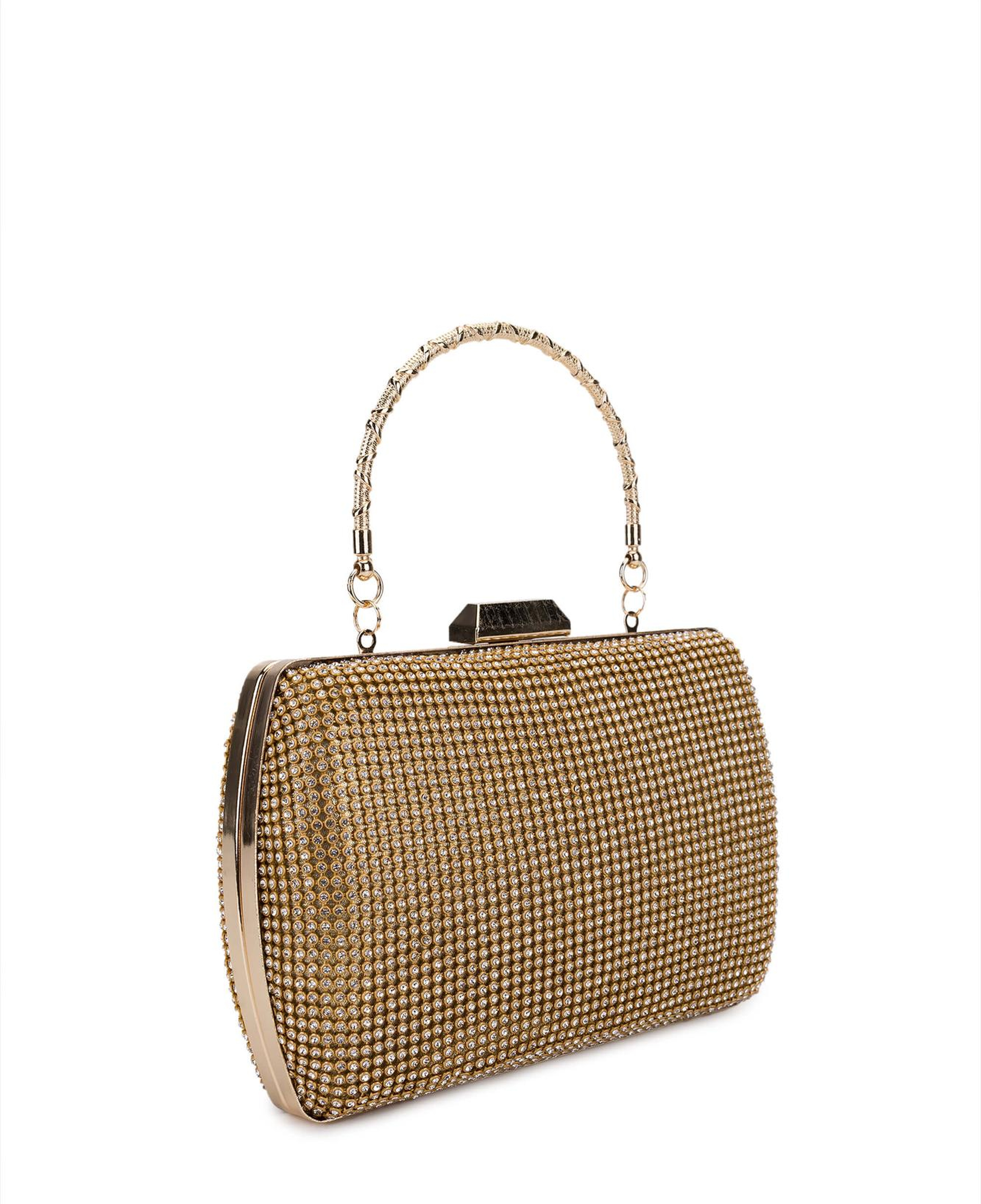 Tamer Tanca Kadın Vegan Sarı Abiye Çanta