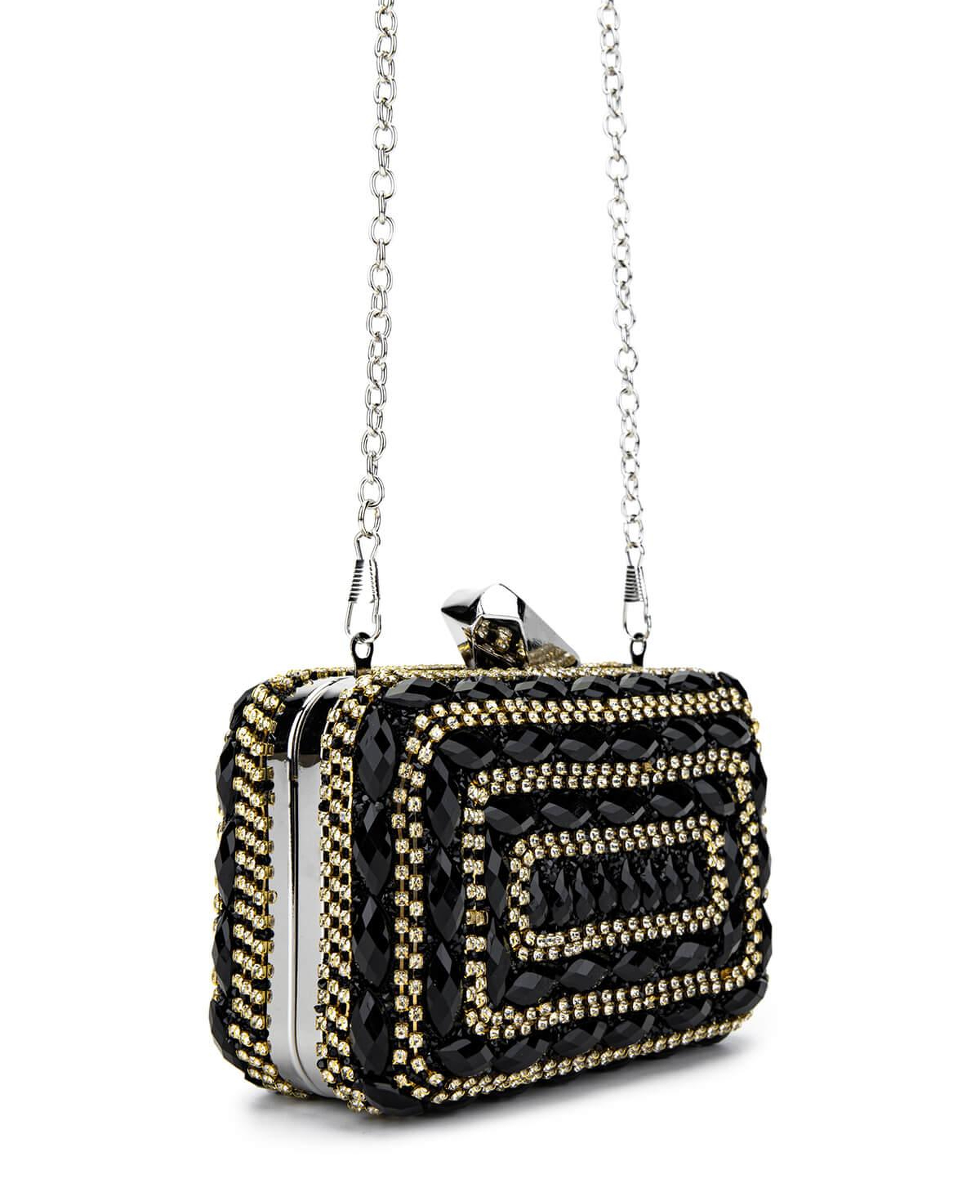 Tamer Tanca Kadın Vegan Siyah Abiye Çanta