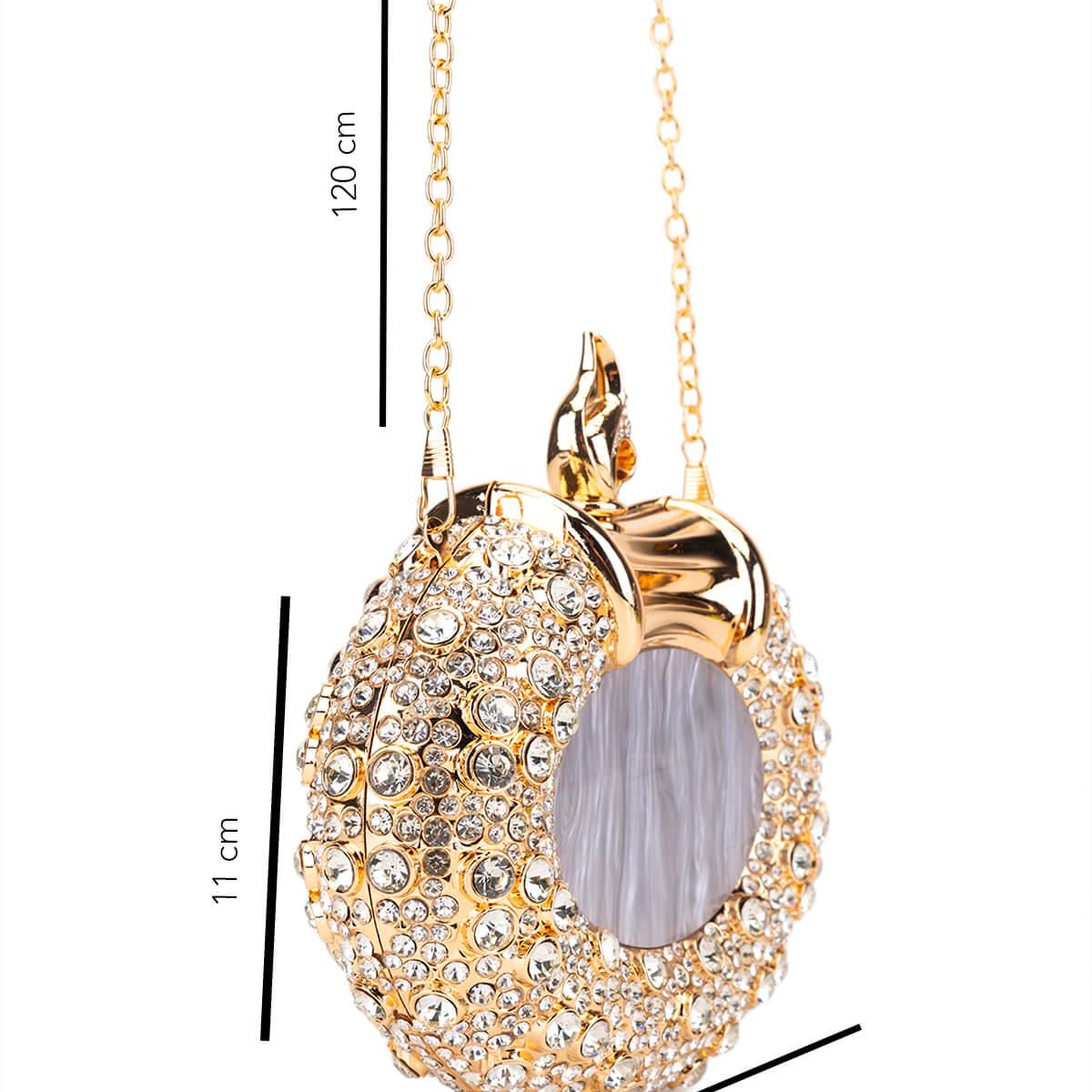 Tamer Tanca Kadın Vegan Sarı Abiye Çanta