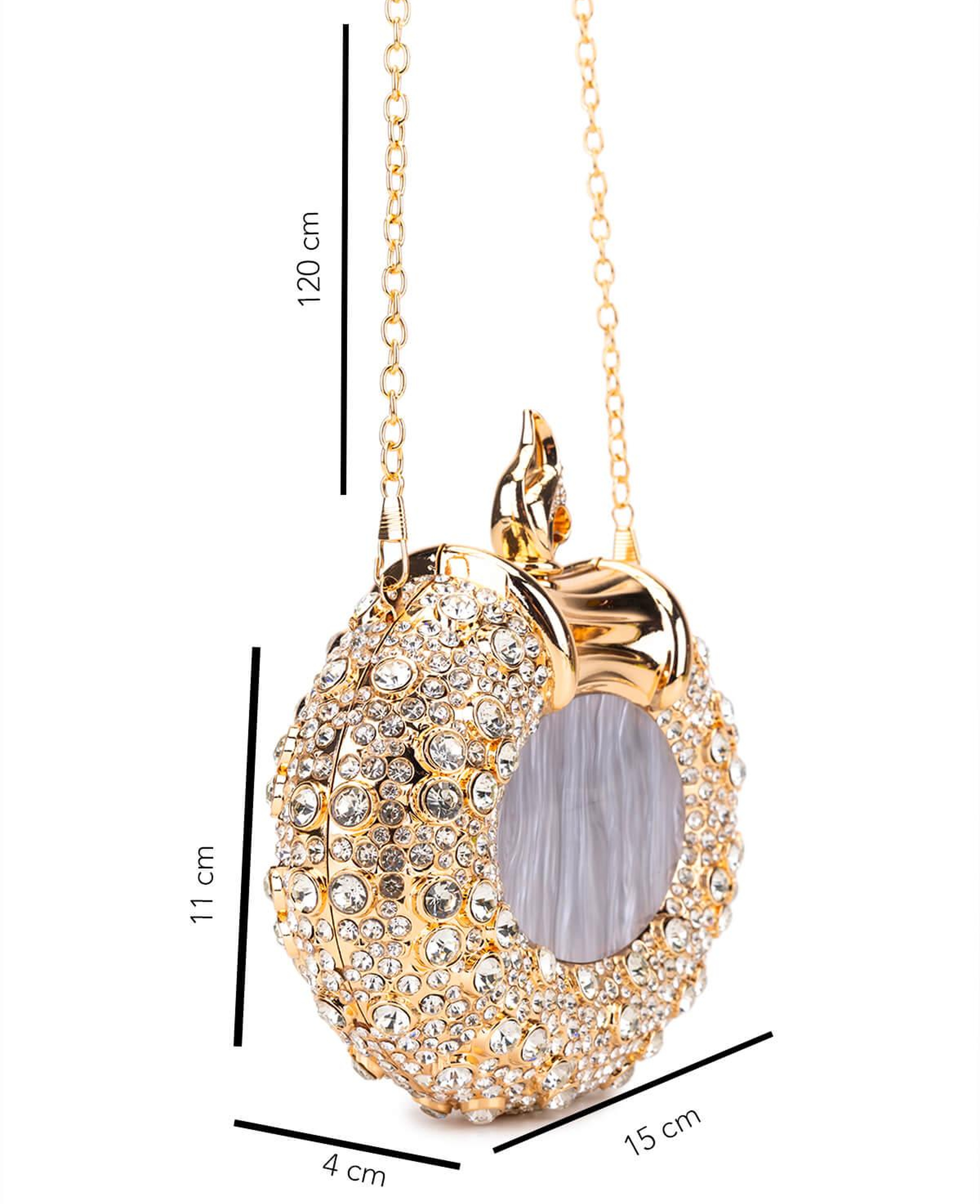 Tamer Tanca Kadın Vegan Sarı Abiye Çanta