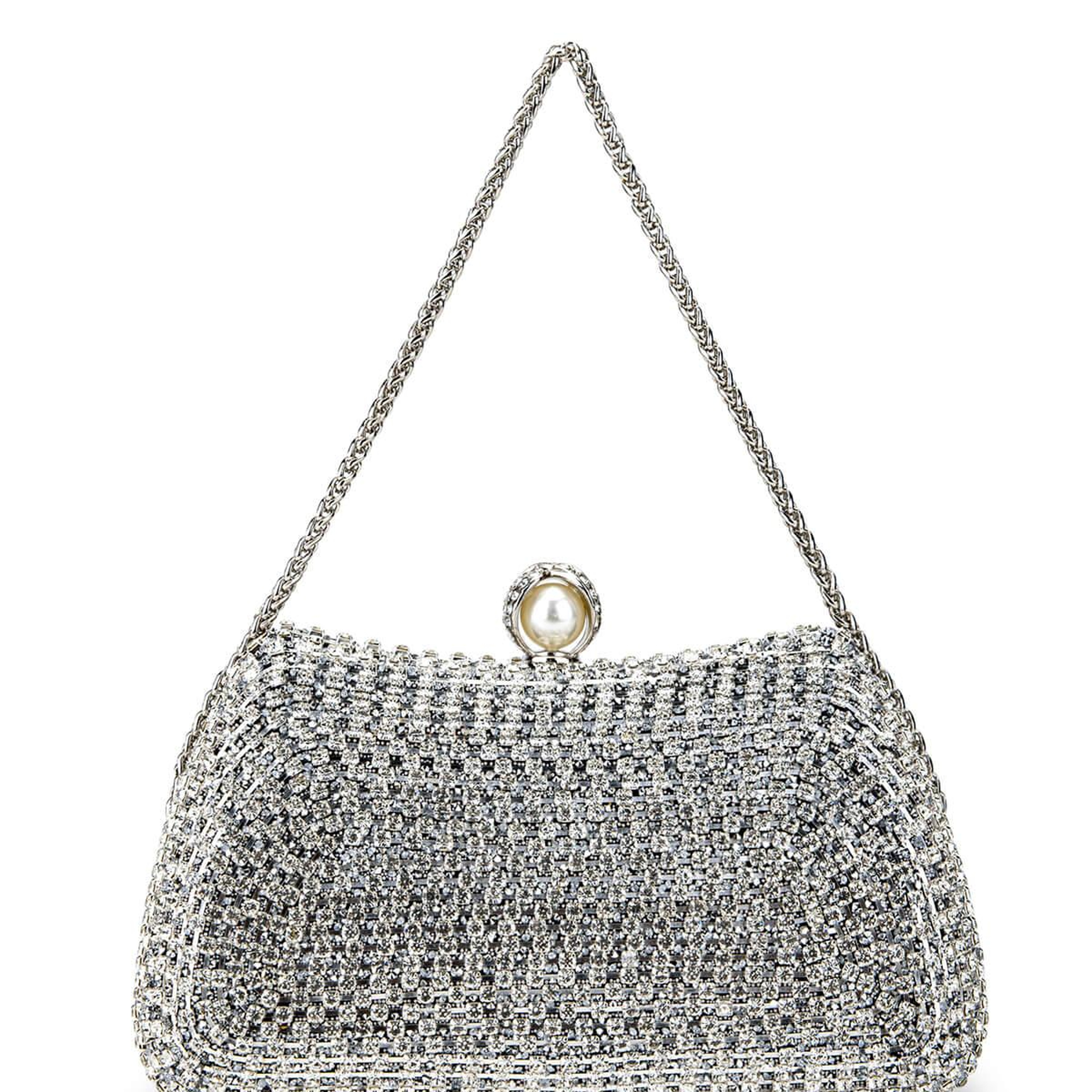 Tamer Tanca Kadın Vegan Gri Abiye Çanta