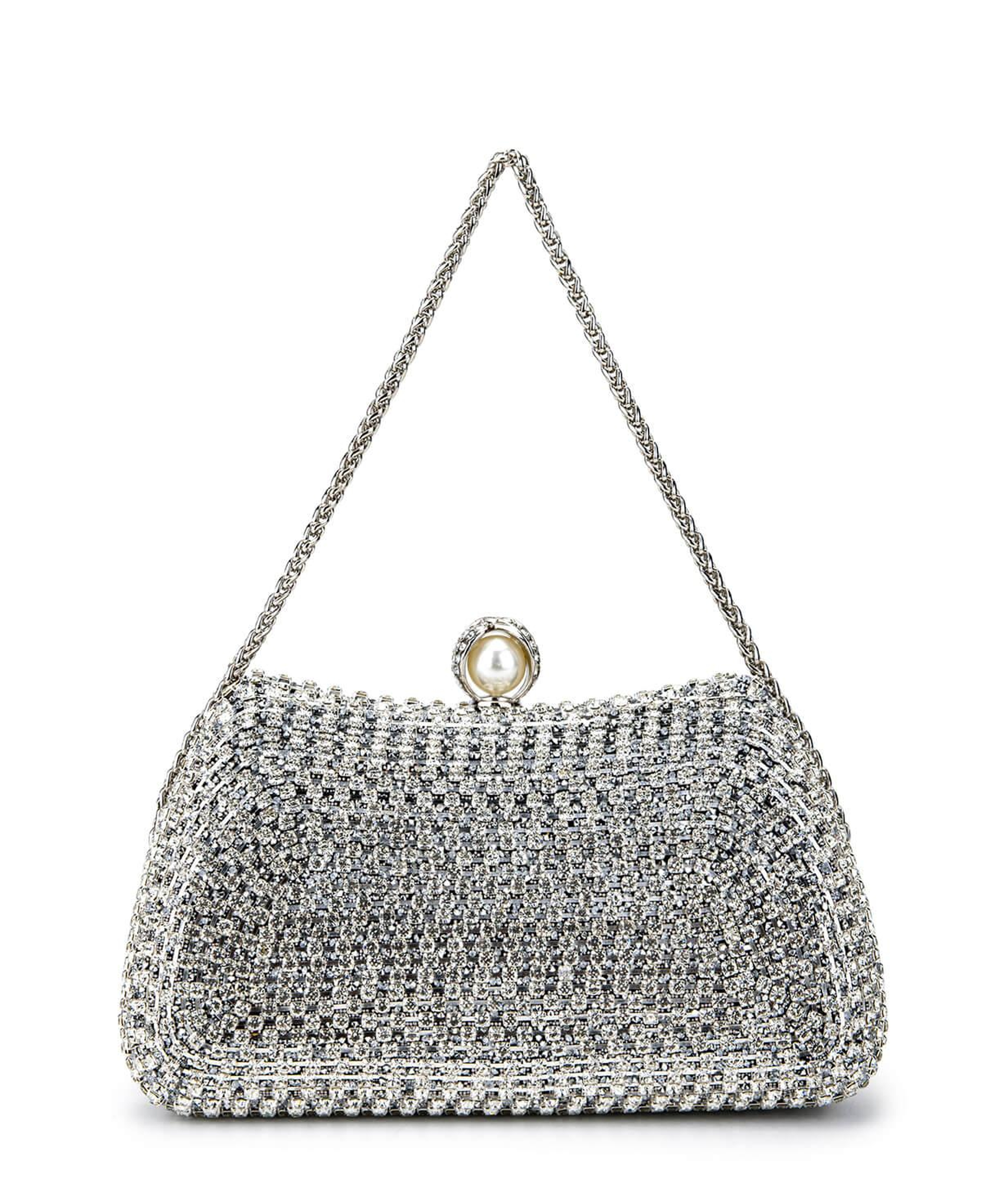 Tamer Tanca Kadın Vegan Gri Abiye Çanta