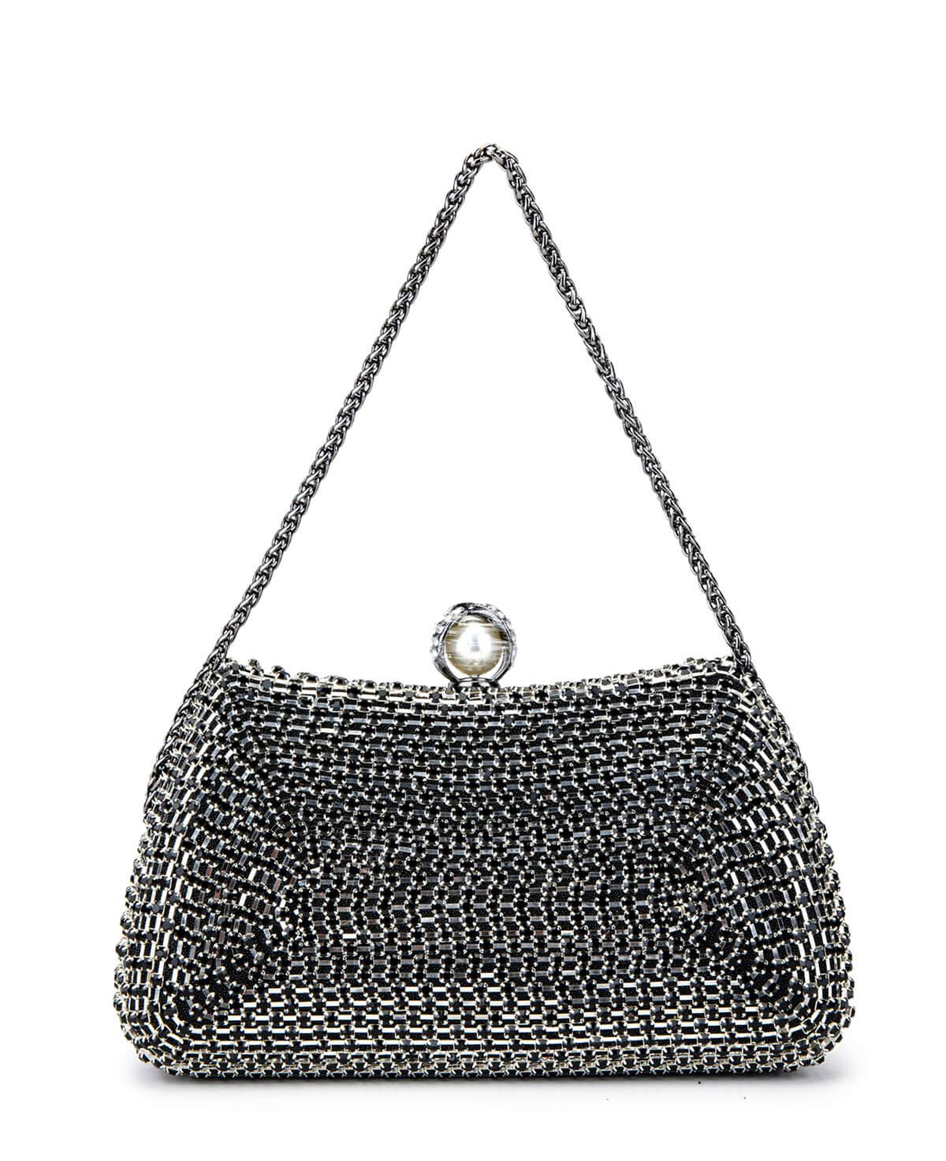 Tamer Tanca Kadın Vegan Siyah Abiye Çanta