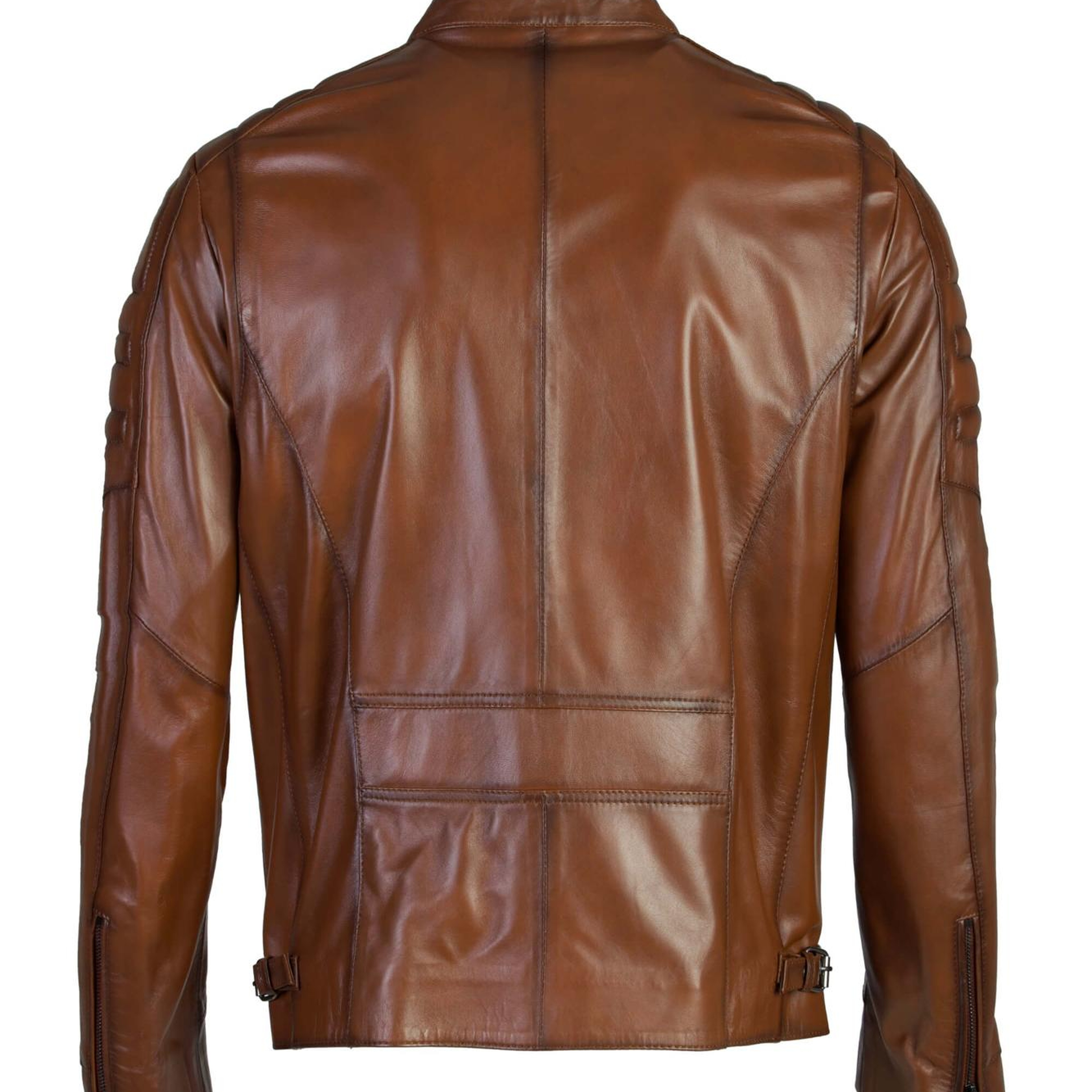 Tamer Tanca Erkek Hakiki Deri Kahverengi Deri Mont