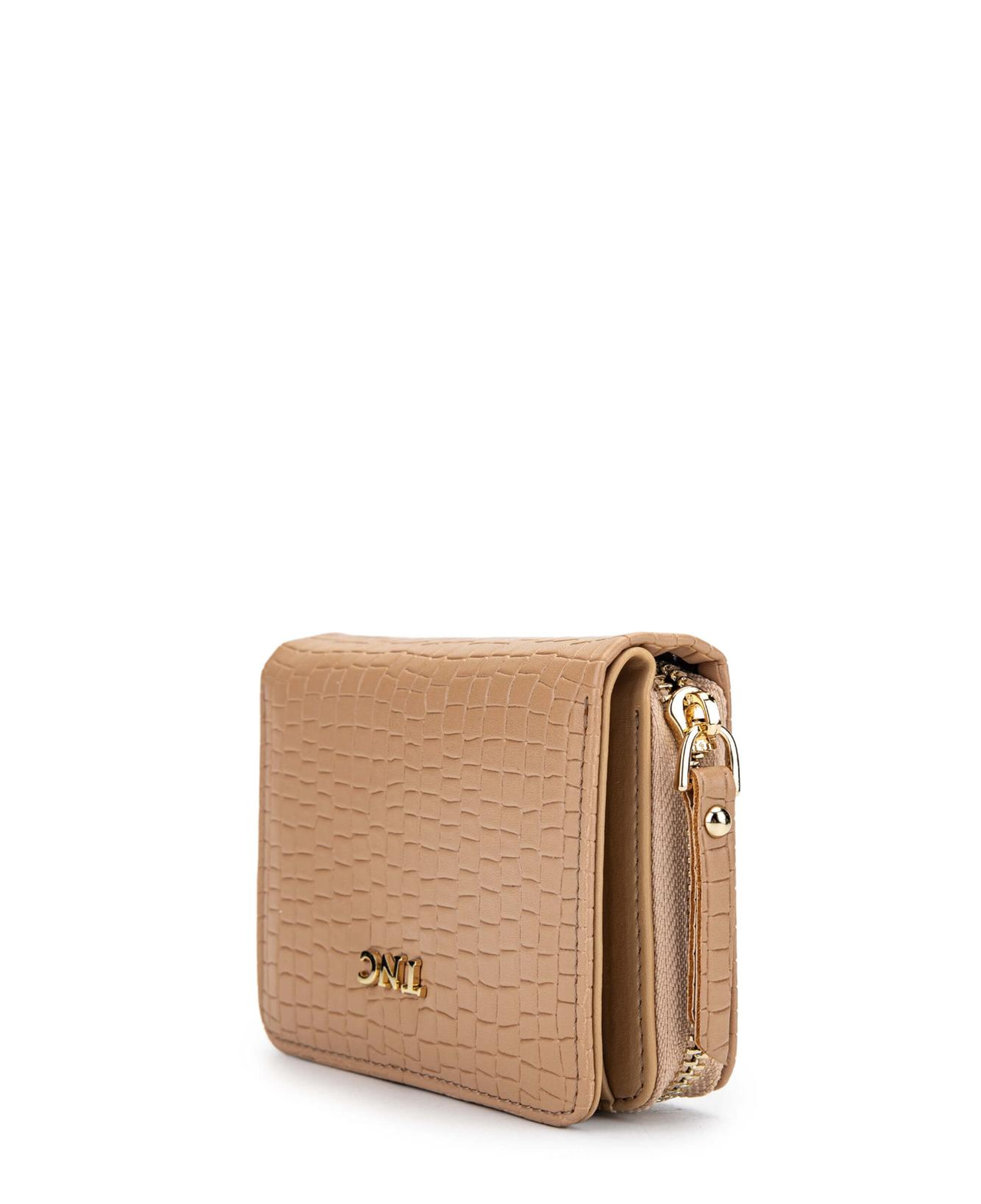 Tamer Tanca Kadın Vegan Nude Cüzdan