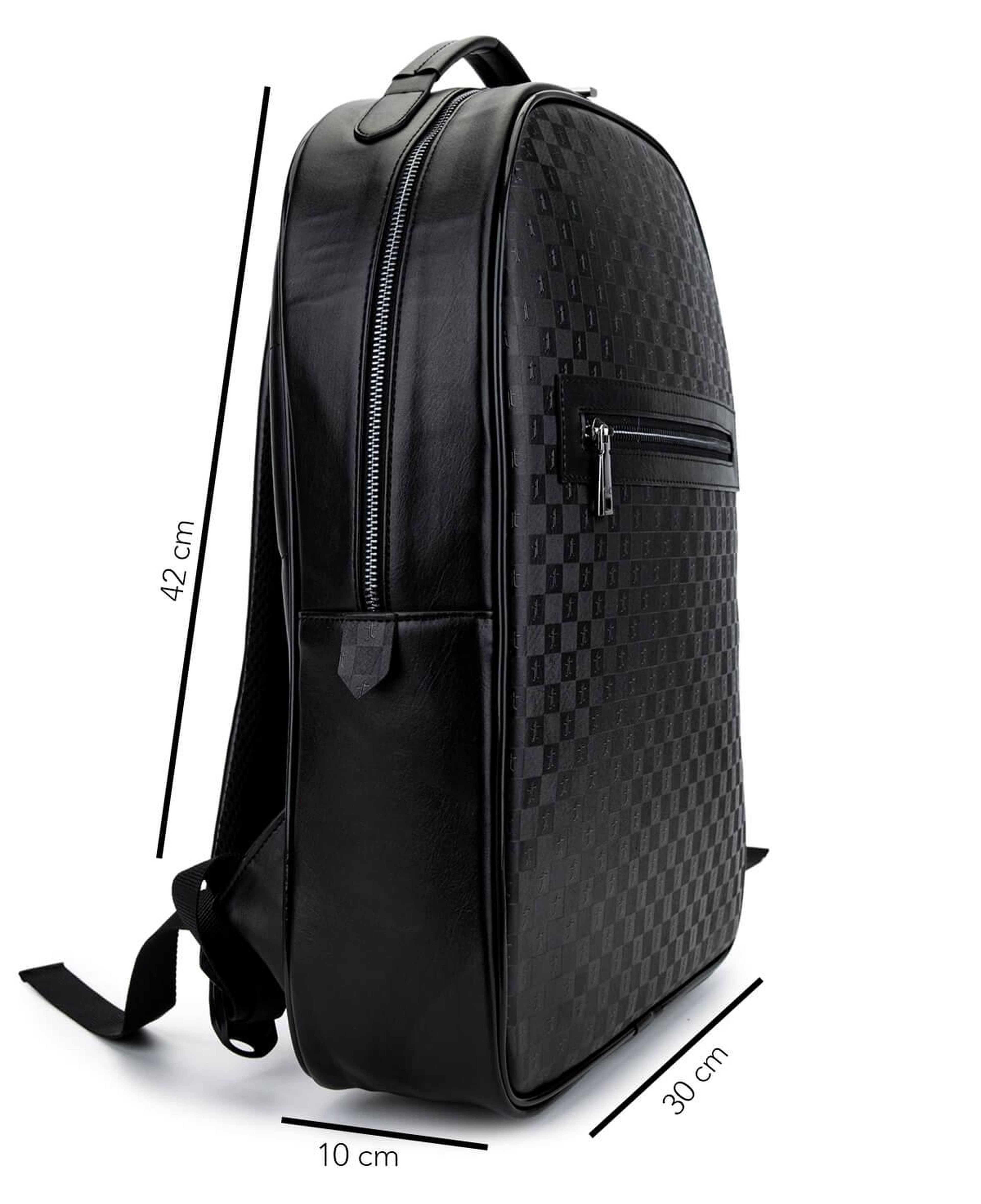 Tamer Tanca Erkek Suni Deri Siyah Sırt Çantası