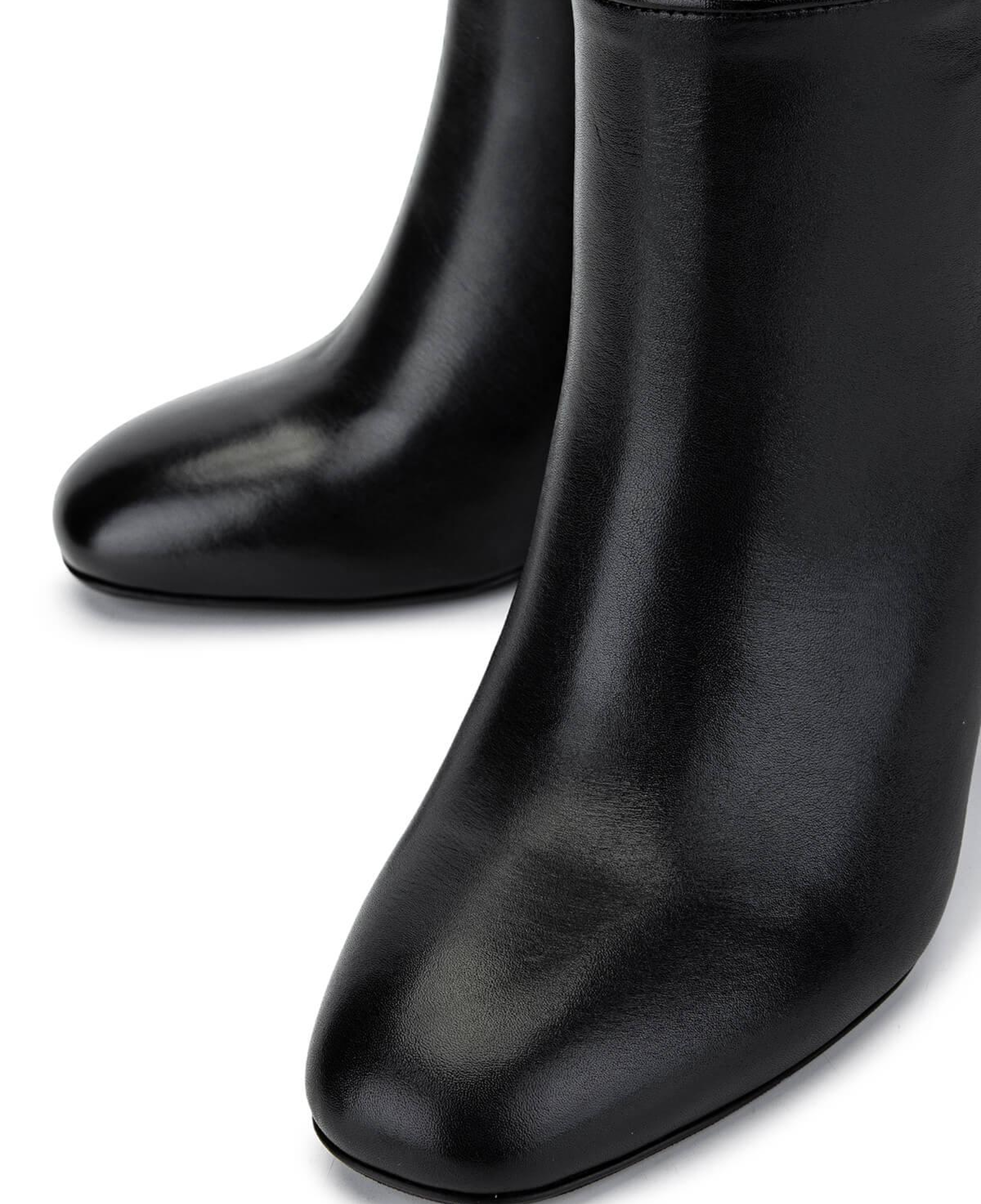 Tamer Tanca Kadın Hakiki Deri Siyah Deri Klasik Çizme