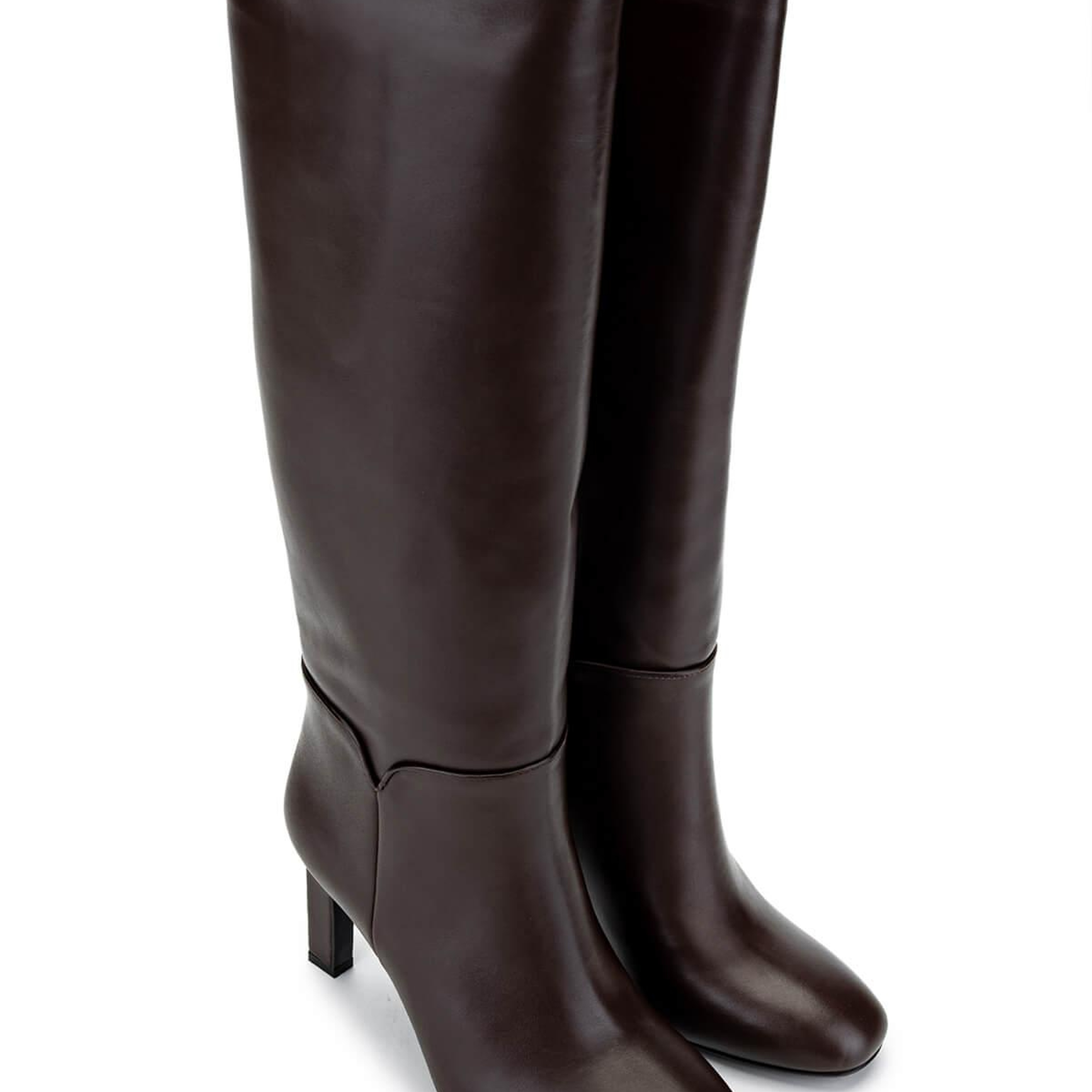 Tamer Tanca Kadın Hakiki Deri Kahverengi Klasik Çizme