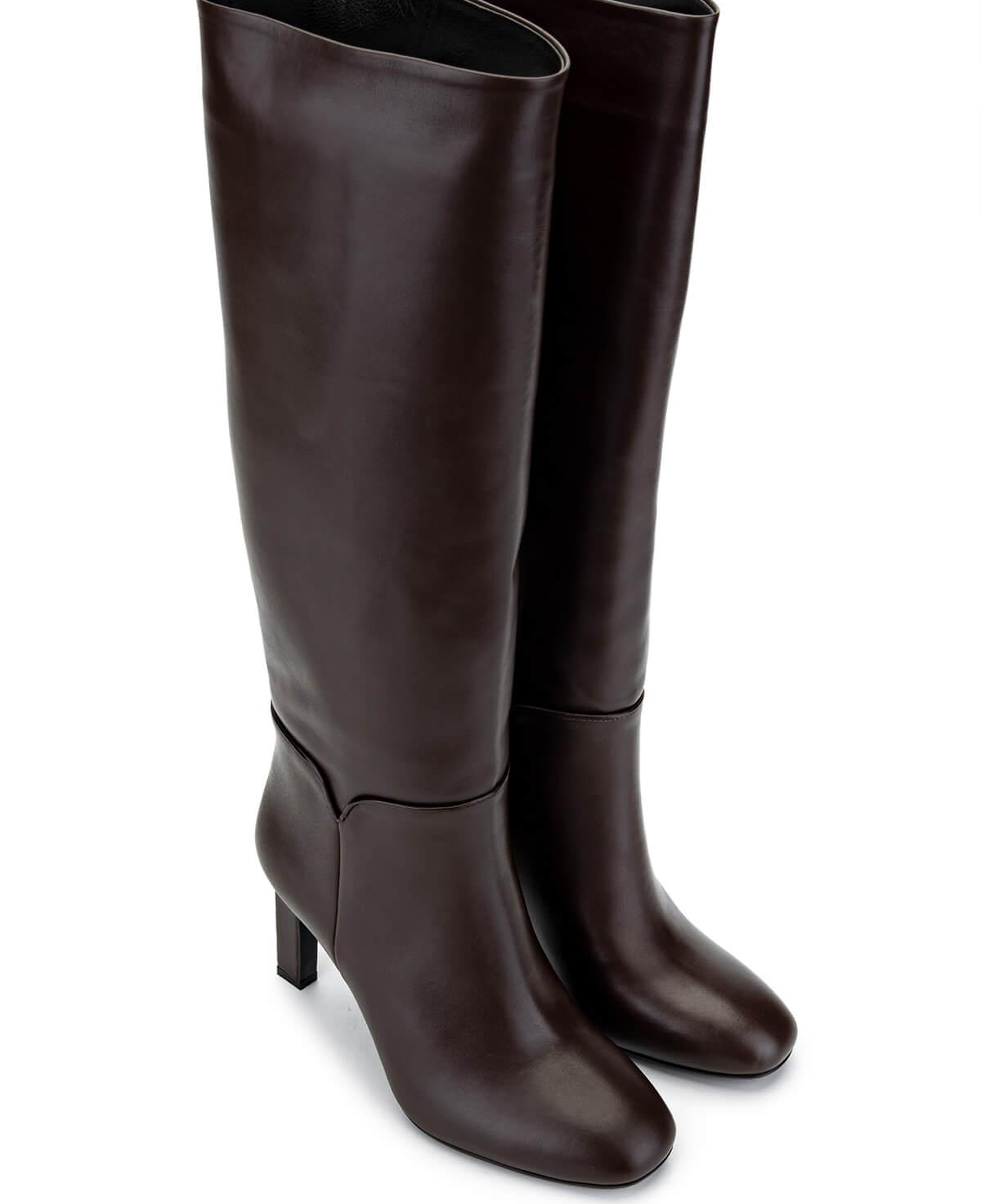 Tamer Tanca Kadın Hakiki Deri Kahverengi Klasik Çizme