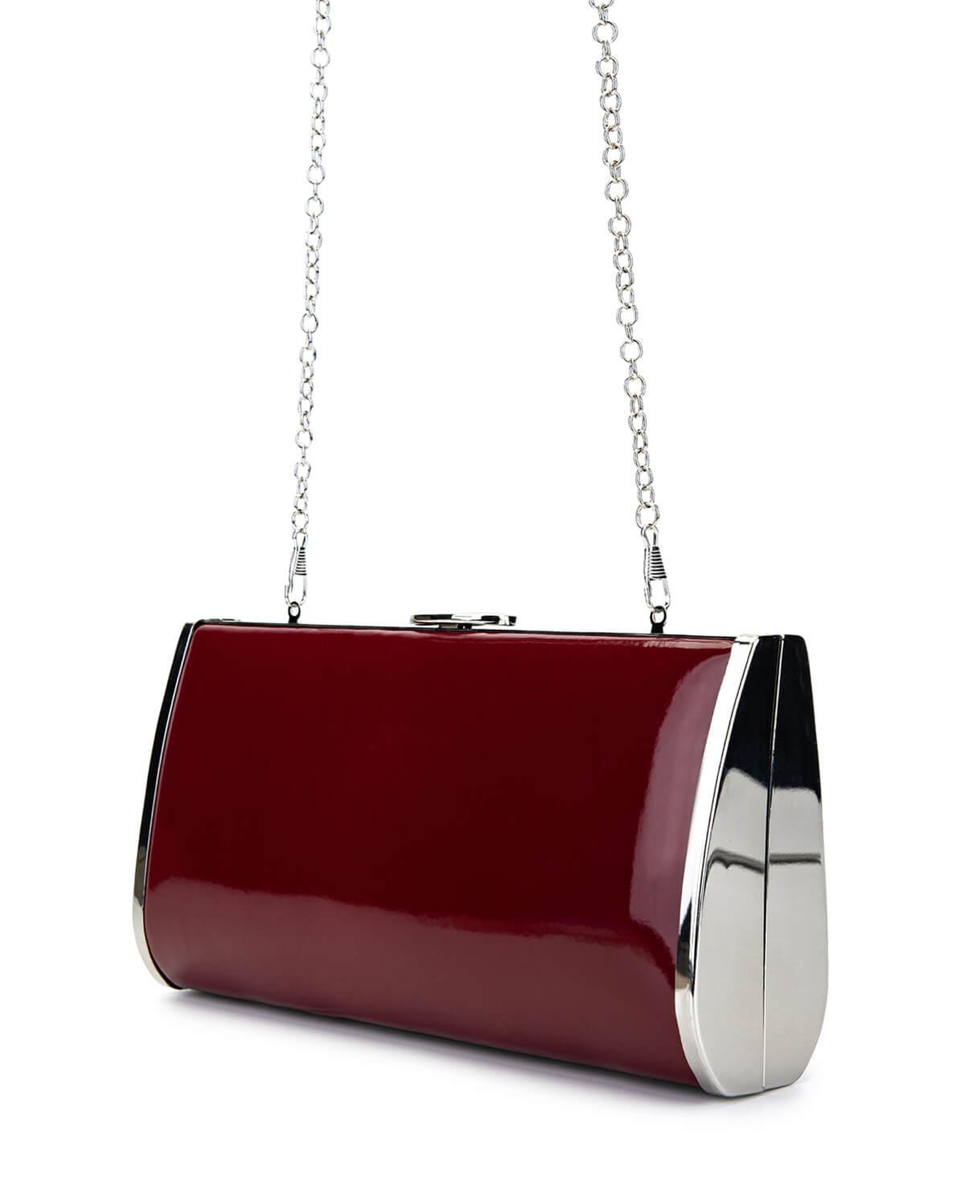 Tamer Tanca Kadın Vegan Bordo Rugan Abiye Çanta