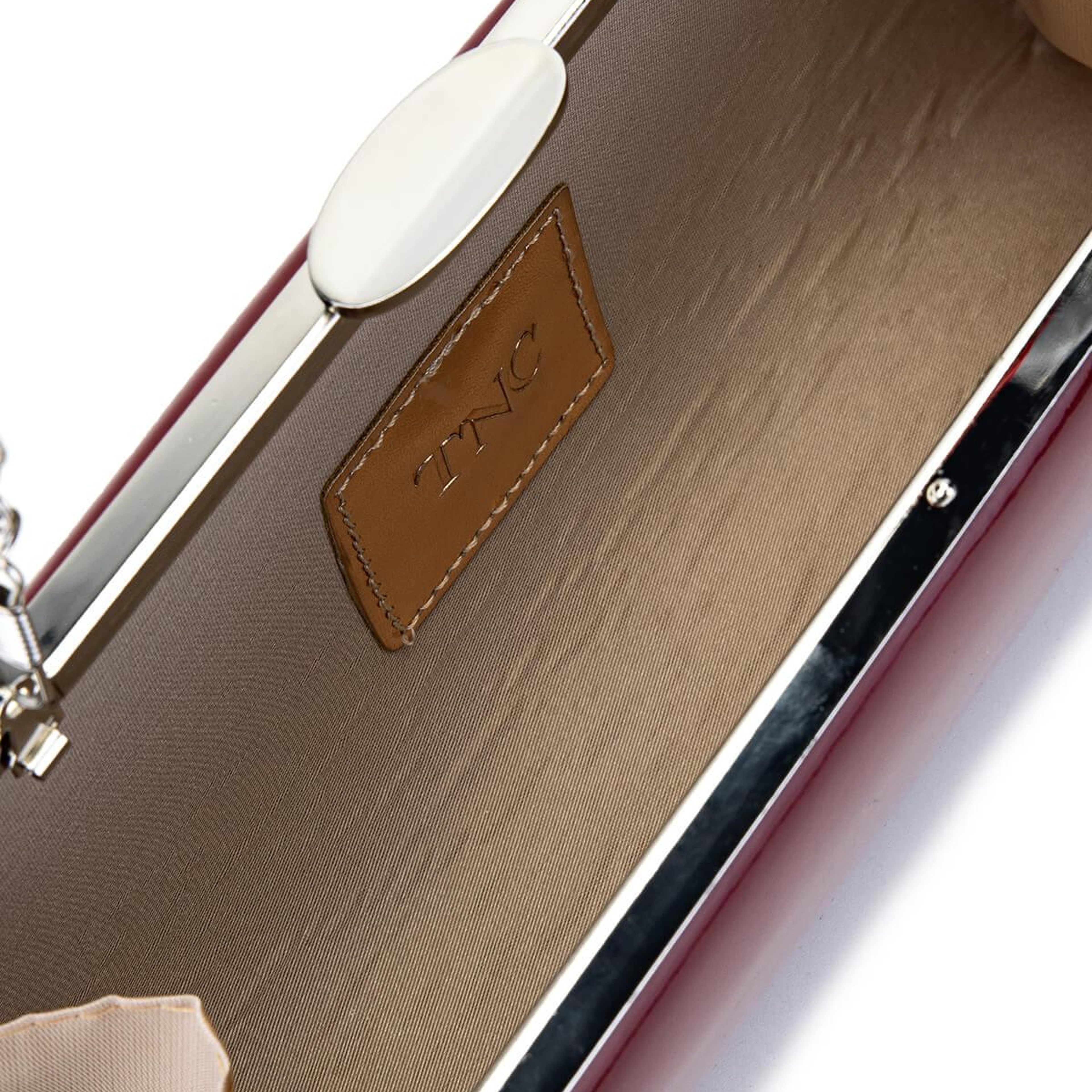 Tamer Tanca Kadın Vegan Bordo Rugan Abiye Çanta