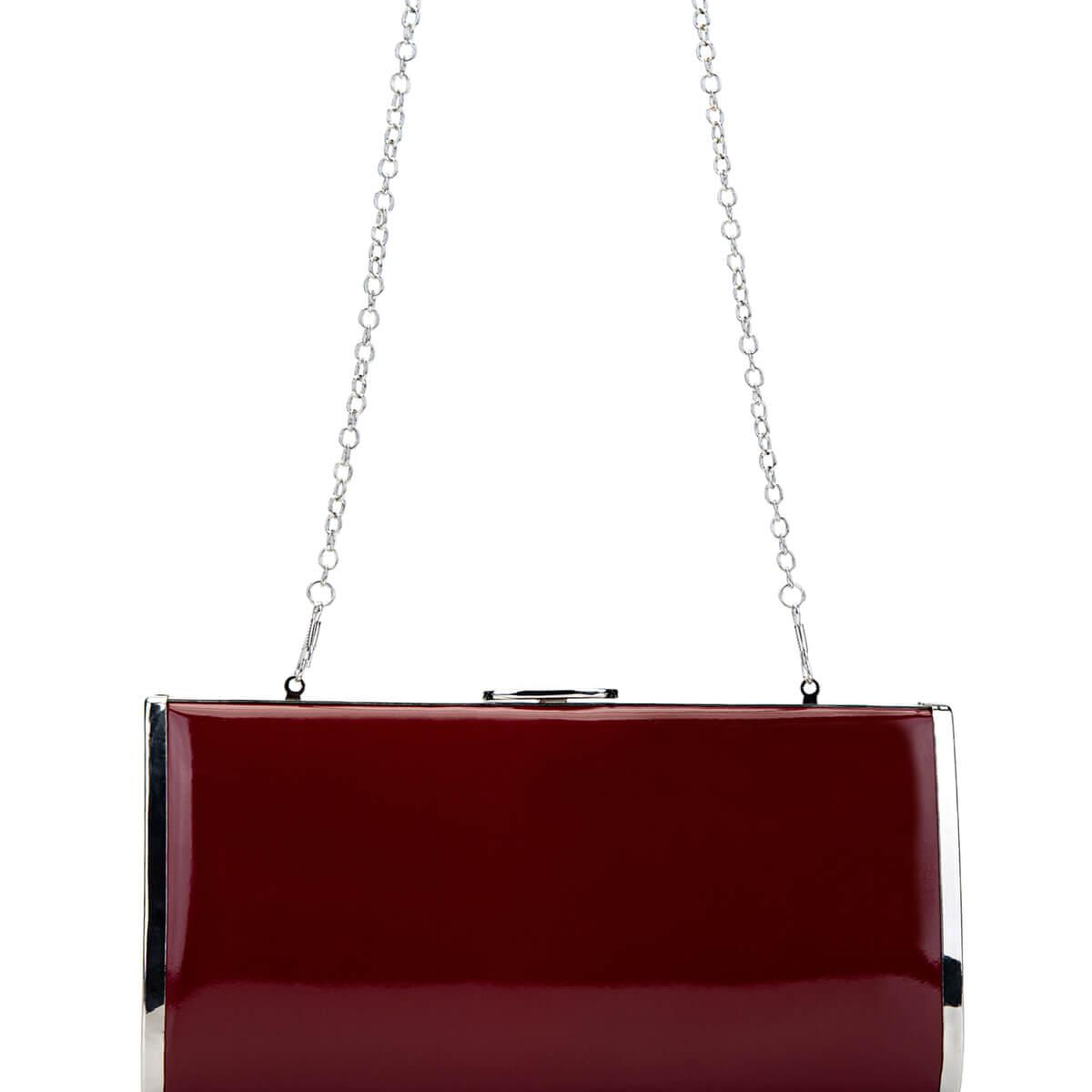 Tamer Tanca Kadın Vegan Bordo Rugan Abiye Çanta