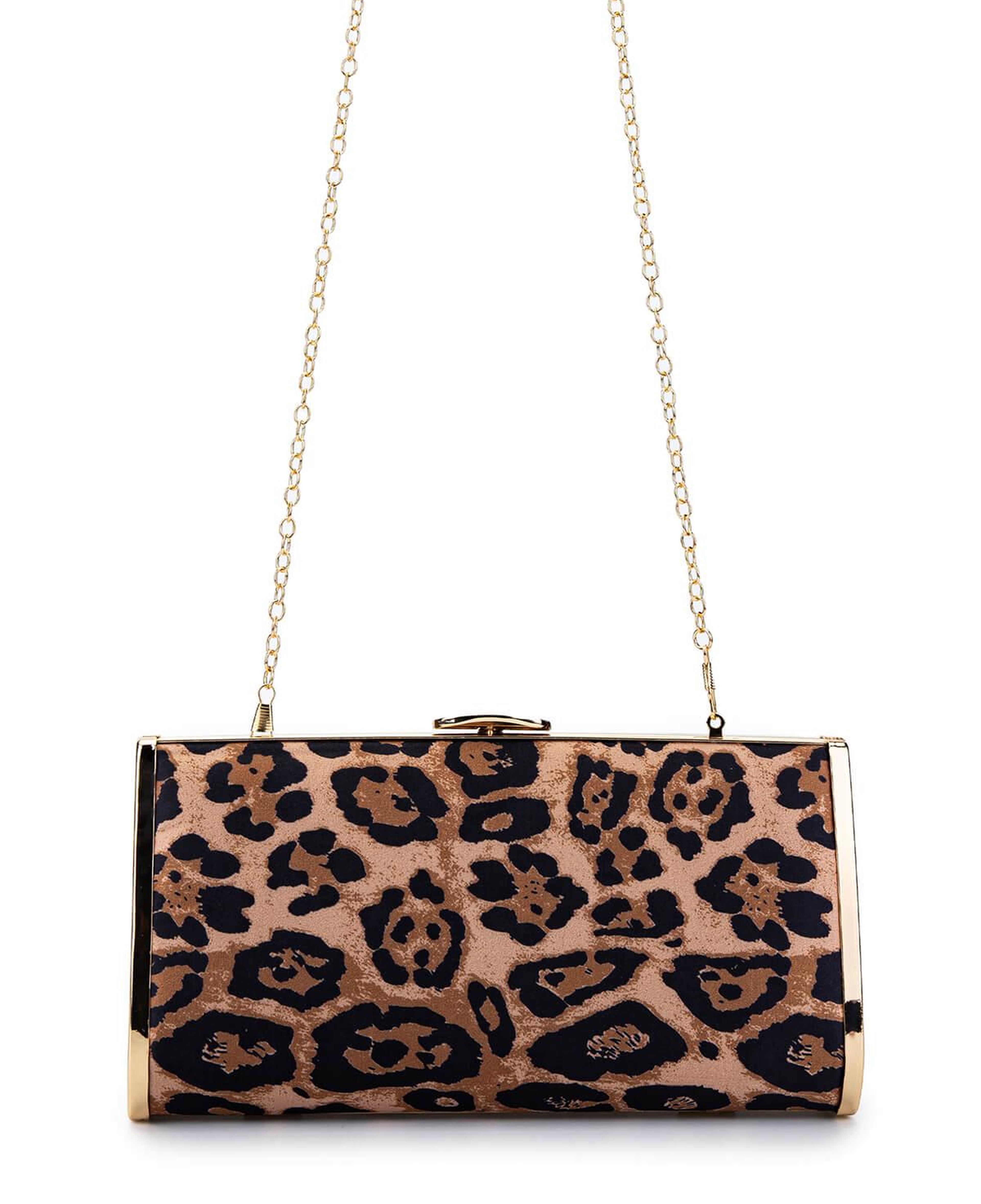 Tamer Tanca Kadın Vegan Leopar Abiye Çanta