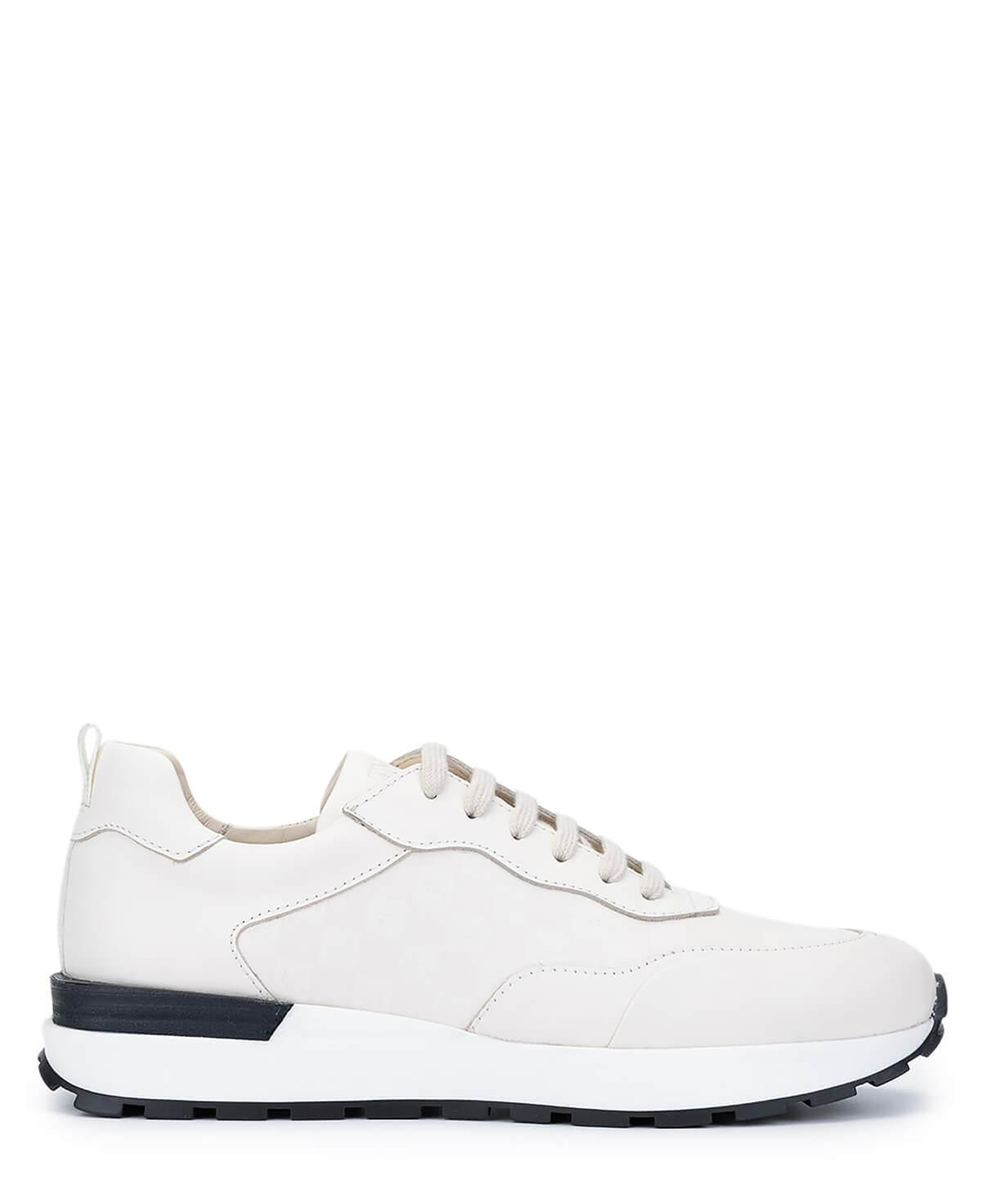 Tamer Tanca Erkek Hakiki Deri Fildişi Sneakers & Spor Ayakkabı