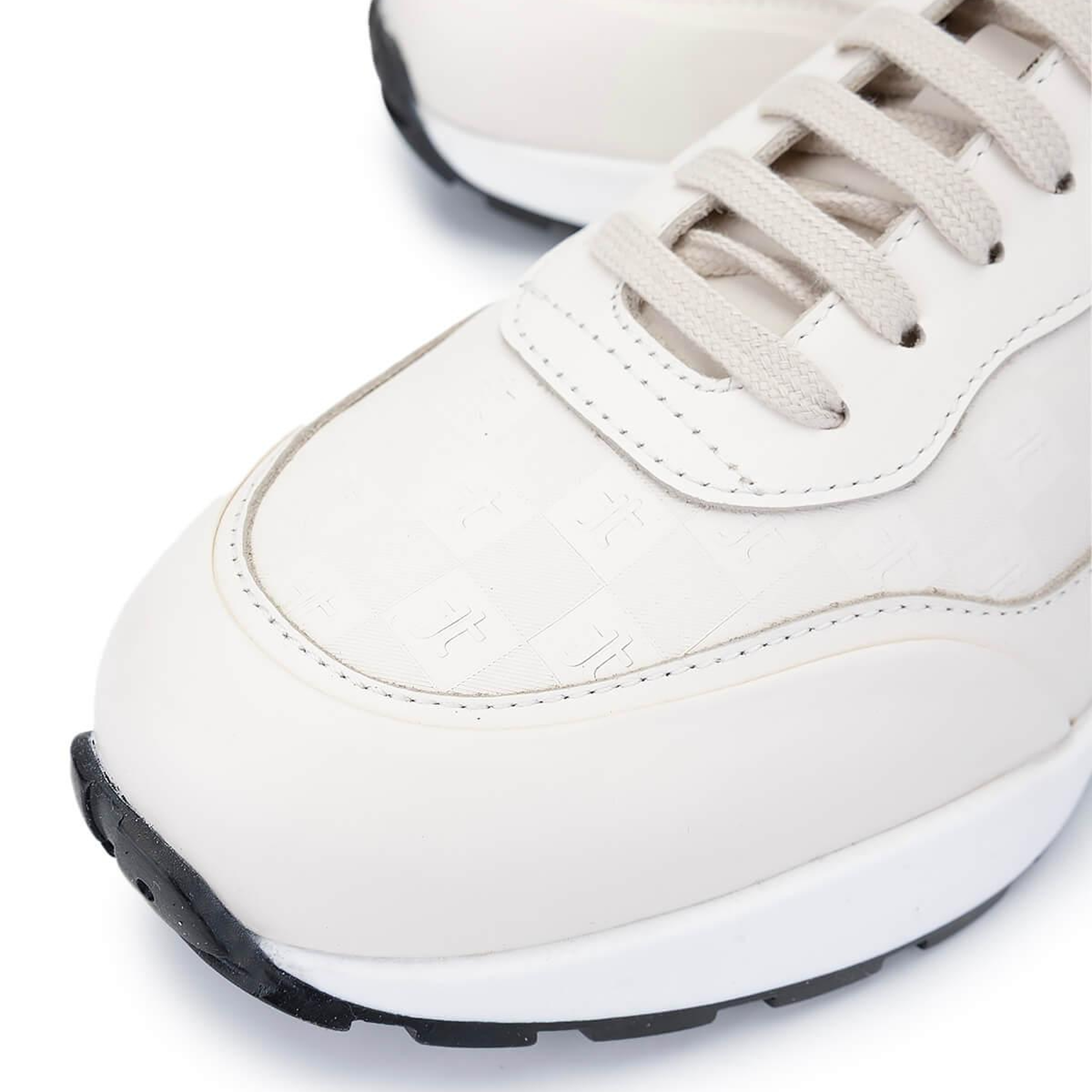 Tamer Tanca Erkek Hakiki Deri Fildişi Sneakers & Spor Ayakkabı