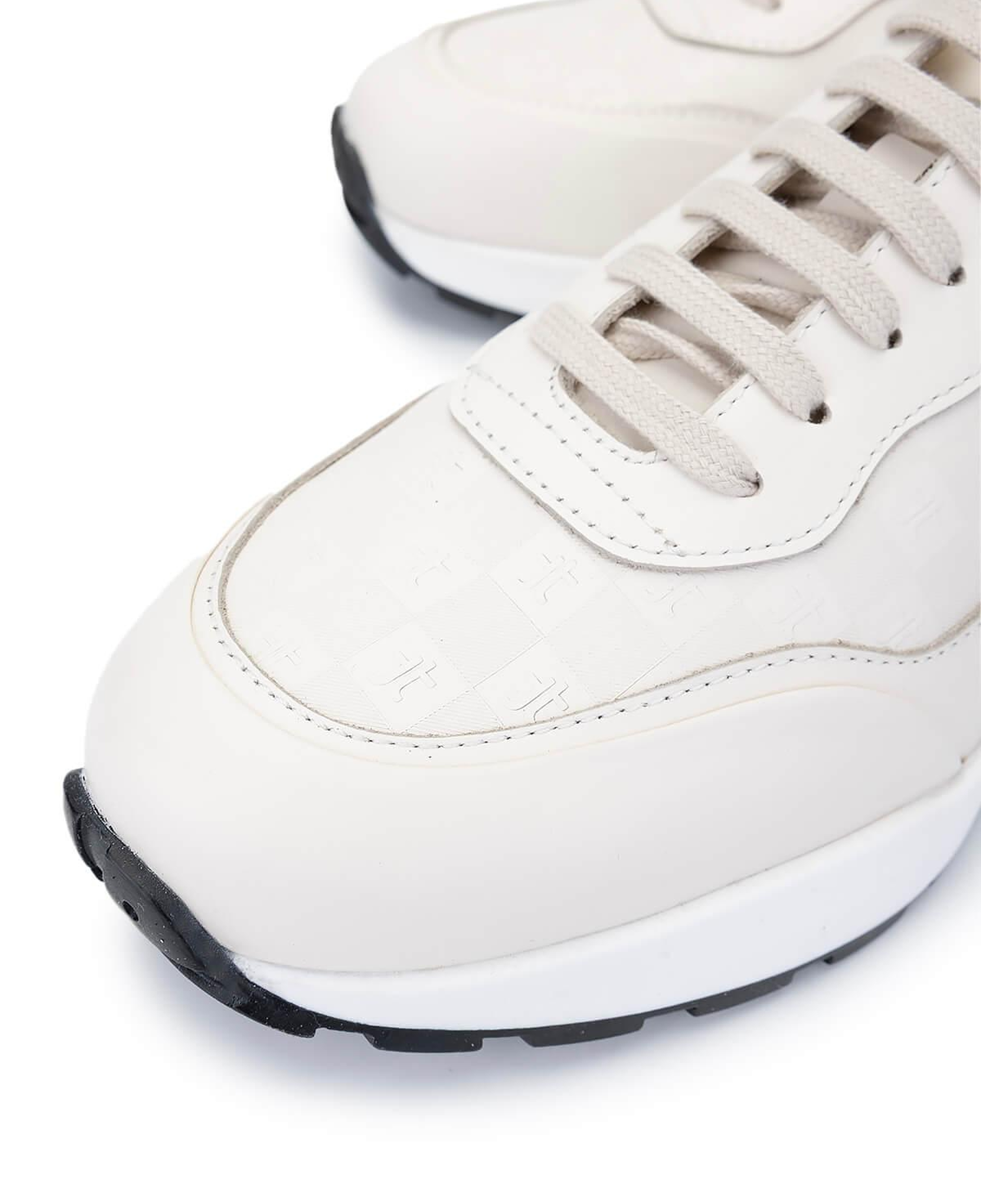 Tamer Tanca Erkek Hakiki Deri Fildişi Sneakers & Spor Ayakkabı